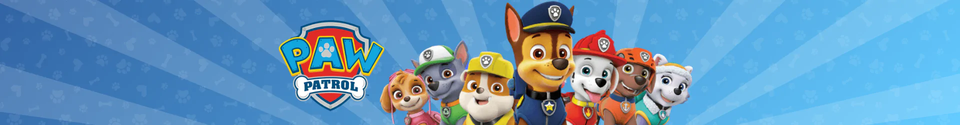 PAW Patrol prezenty produkty banner