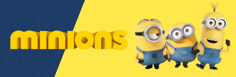 Minions (Gru) prezenty produkty banner mobil