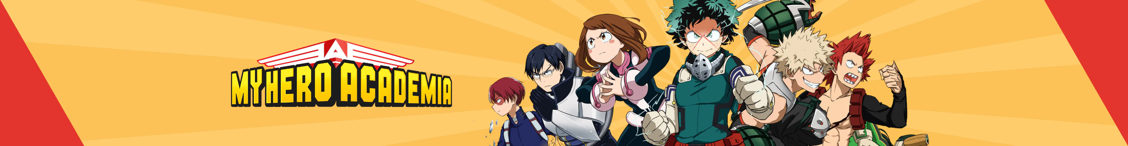 My Hero Academia prezenty produkty banner