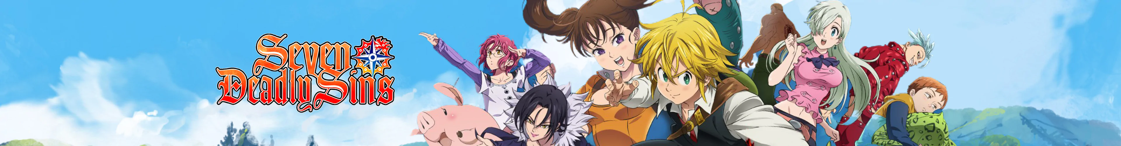 The Seven Deadly Sins prezenty produkty banner