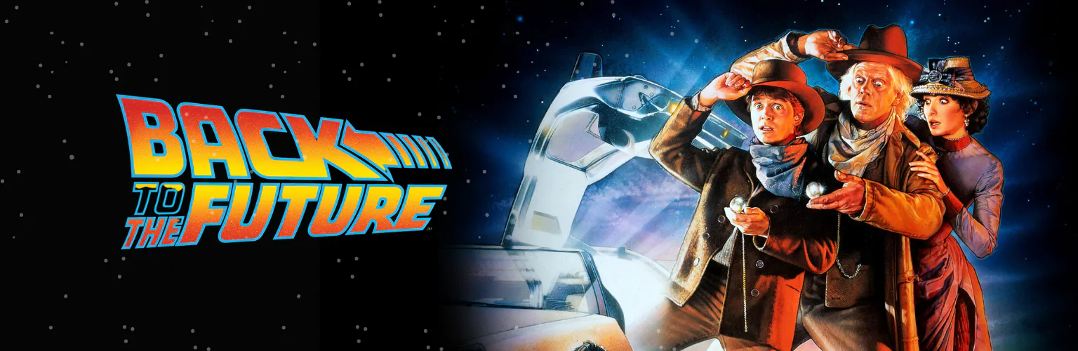 Back to the Future akcesoria banner mobil