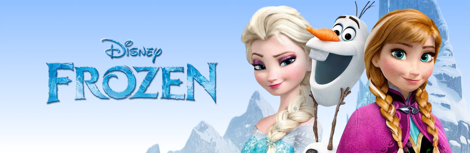 Frozen puzzle banner mobil