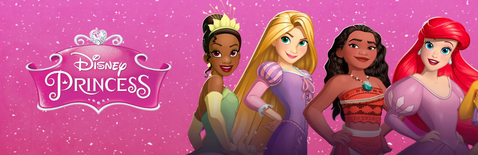 Disney Princess prezenty produkty banner mobil