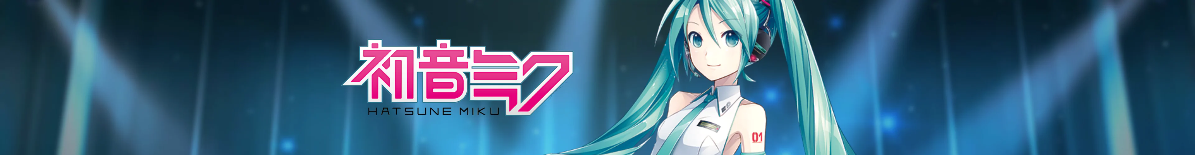 Vocaloid Hatsune Miku prezenty produkty banner