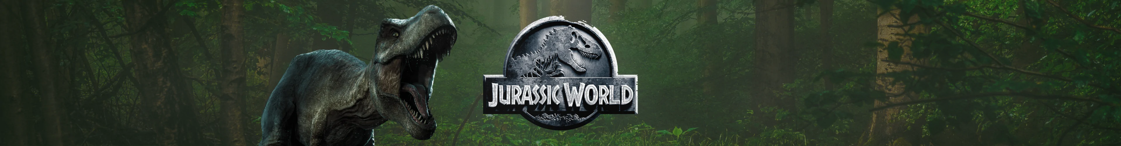 Jurassic World podkładki pod mysz banner