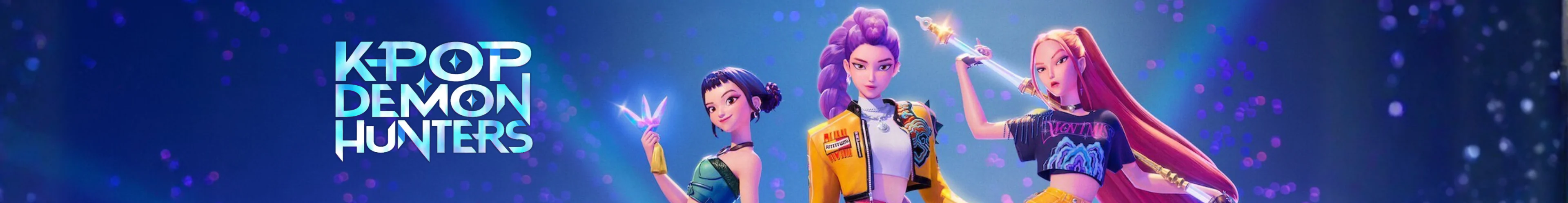 KPop Demon Hunters breloczki banner