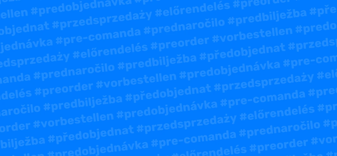 Przedsprzedaż produkty banner