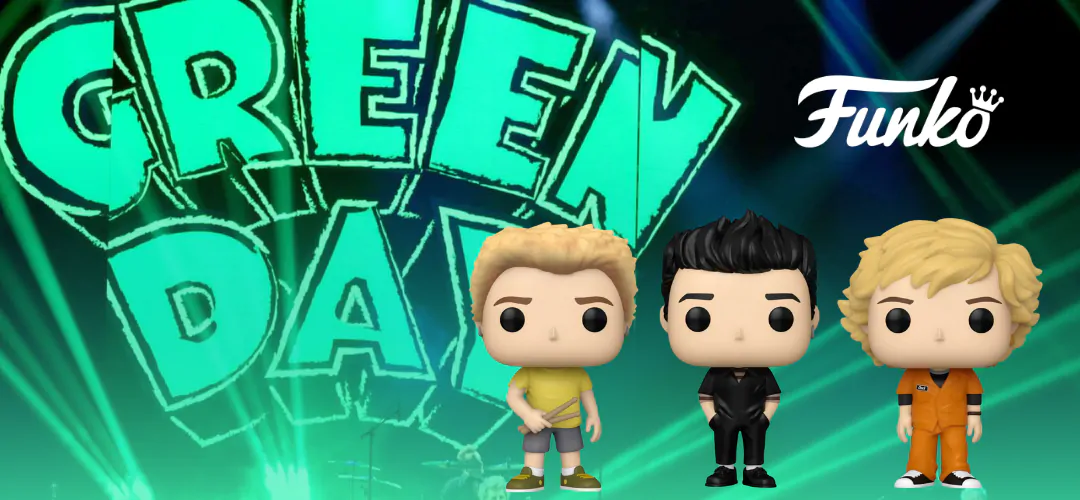 Nowe figurki Green Day Funko Pop! już są! banner