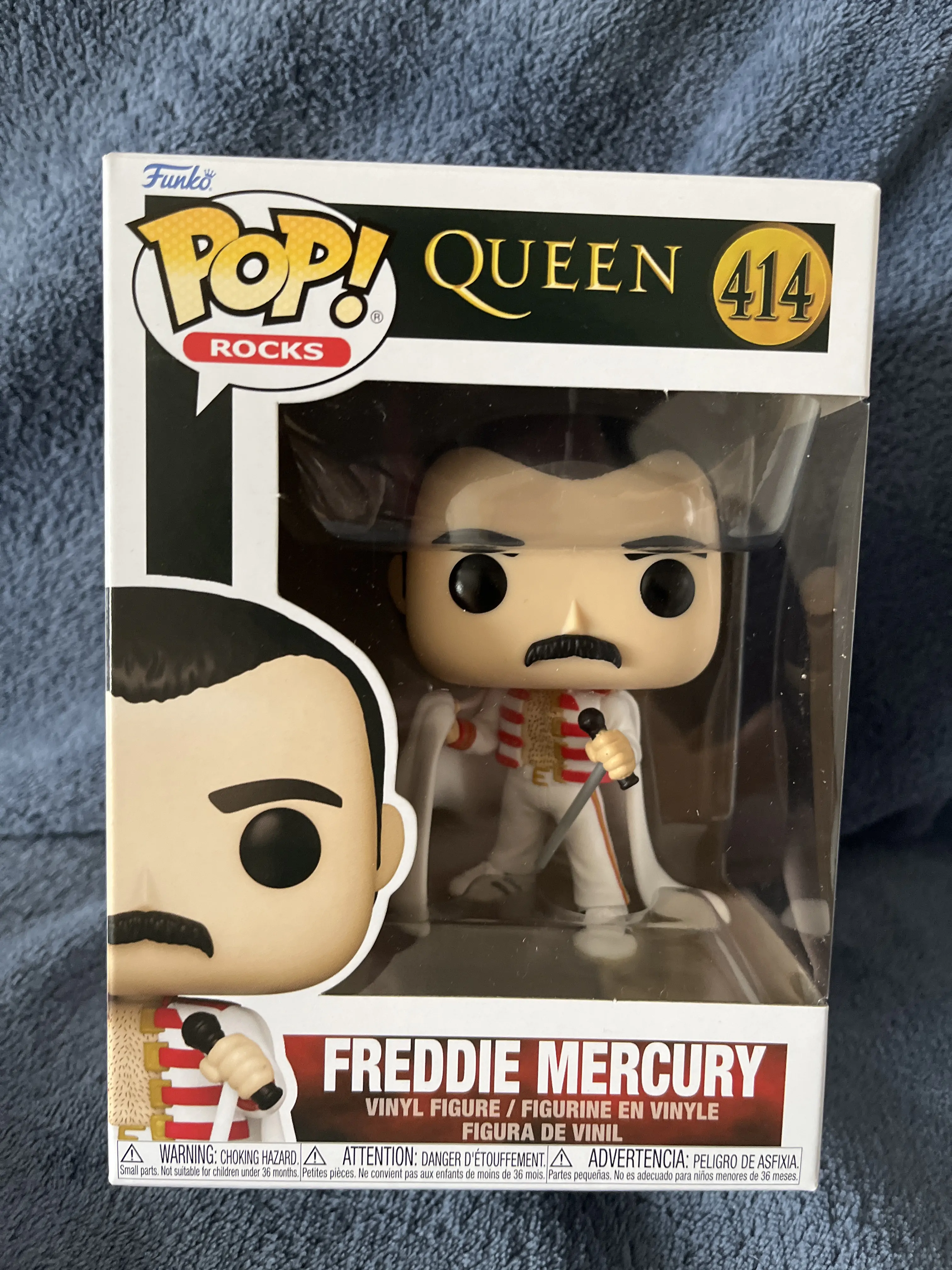 Queen Funko POP! Rocks Figurka Vinyl Freddie Mercury z peleryną 9 cm zdjęcie produktu