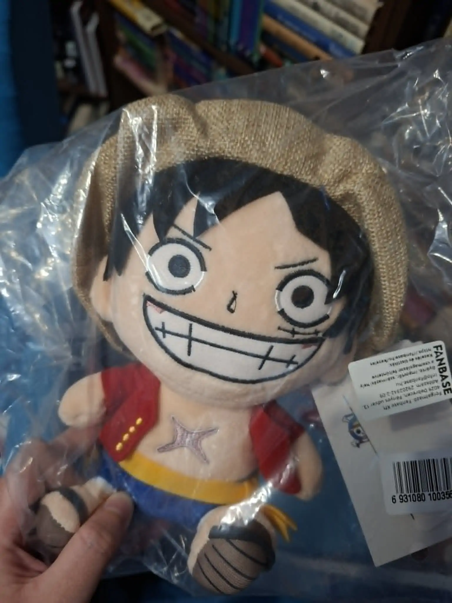 Pluszowa figurka One Piece Monkey D. Luffy Gear 5 New World Ver. 20 cm zdjęcie produktu