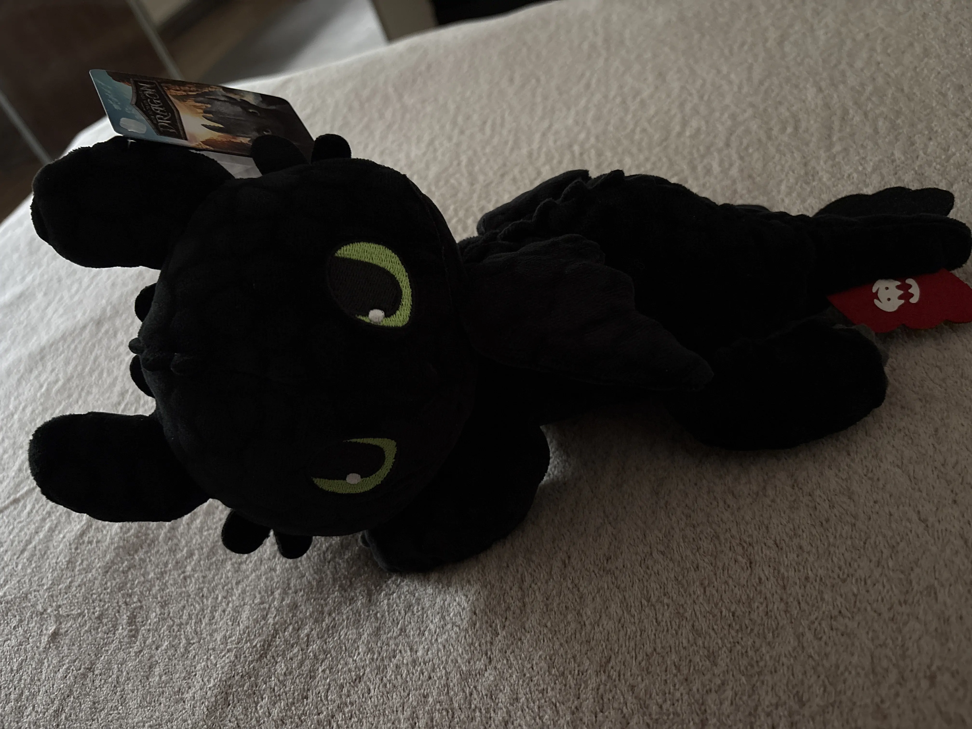 Jak wytresować Smoka Pluszowa Figurka Toothless Leżąca Wersja 30 cm zdjęcie produktu