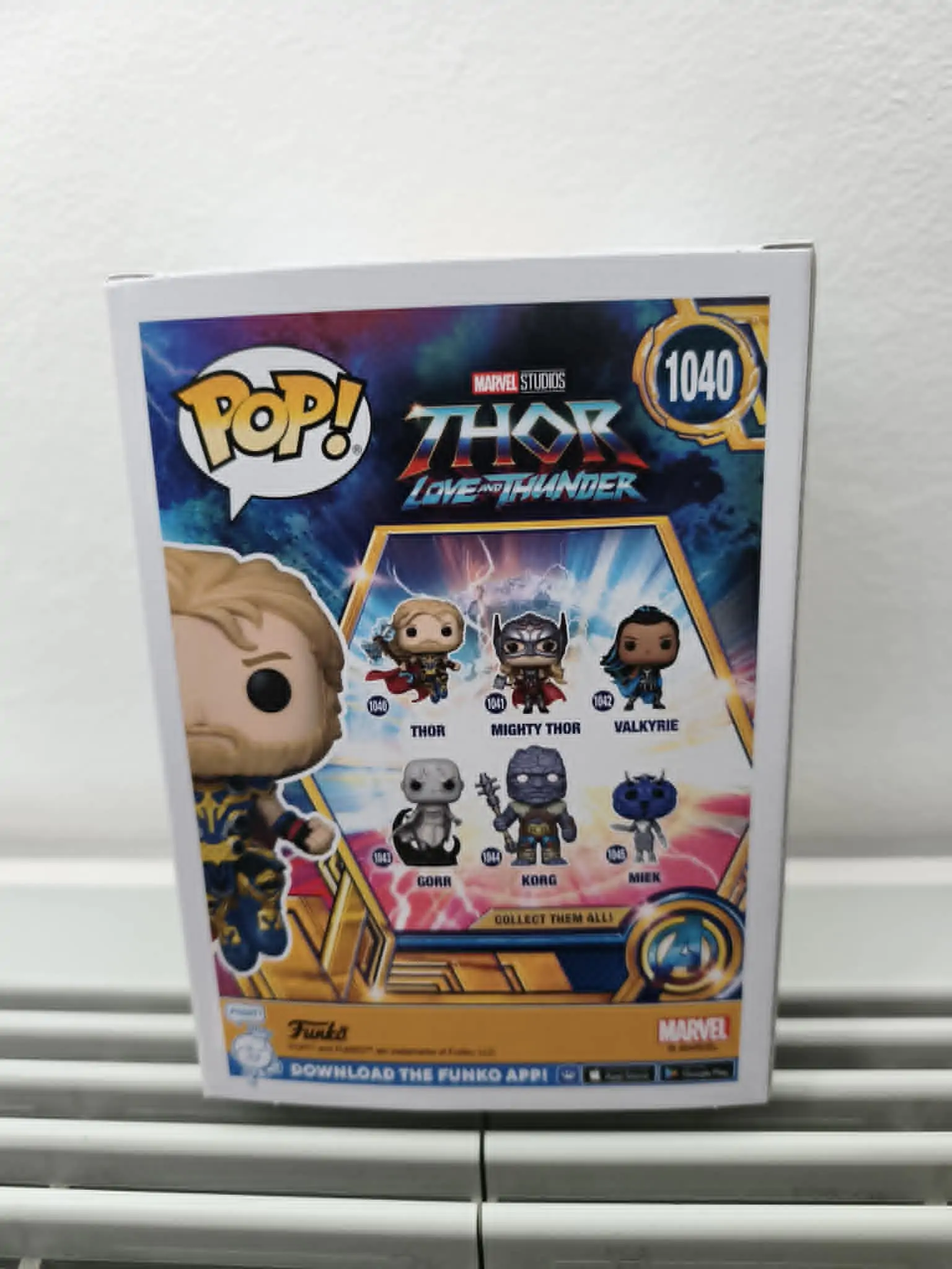 Thor: Love & Thunder POP! Figurka Vinyl Thor 9 cm zdjęcie produktu