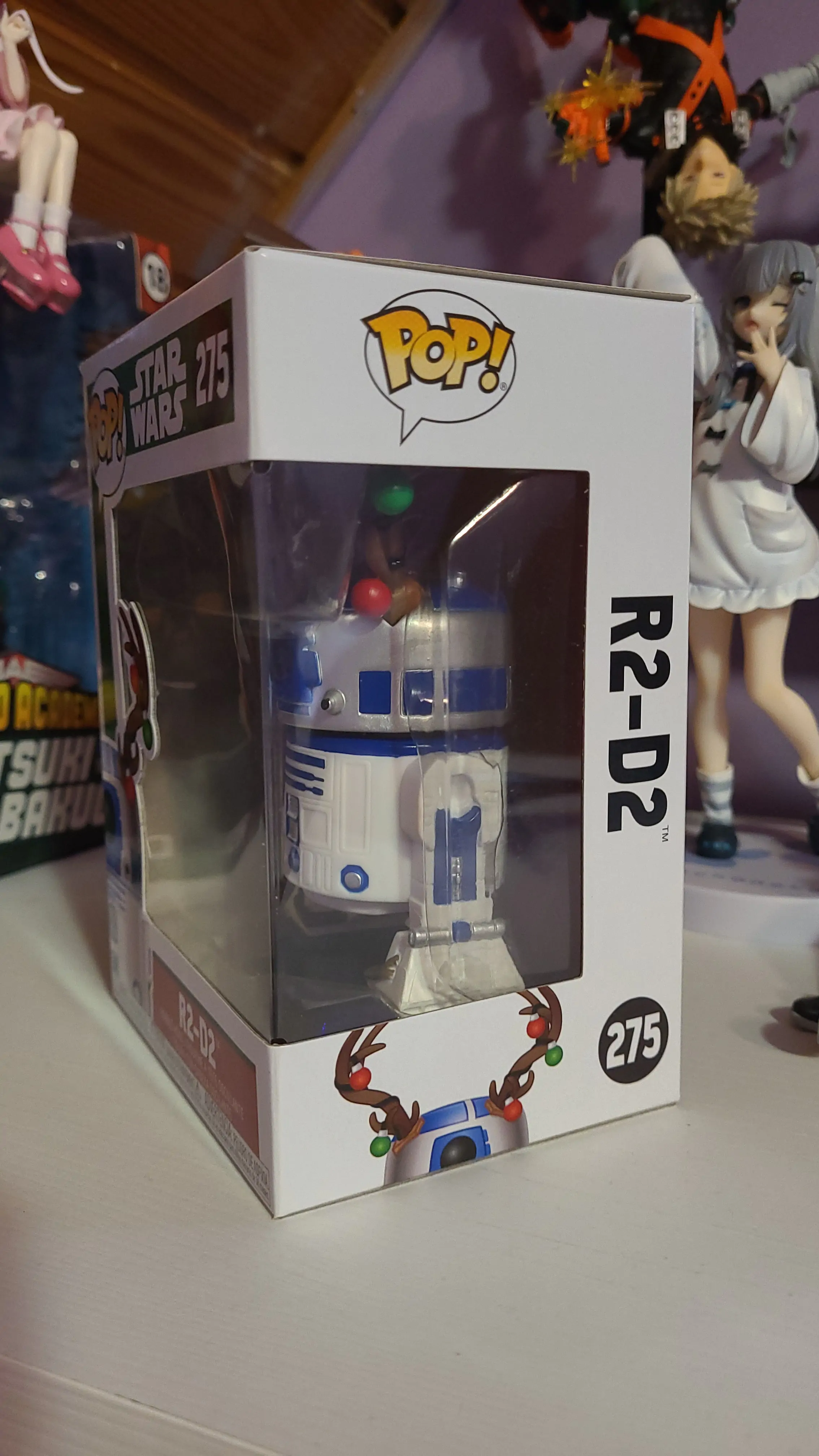Figurka POP Star Wars Holiday R2-D2 z Rogami zdjęcie produktu