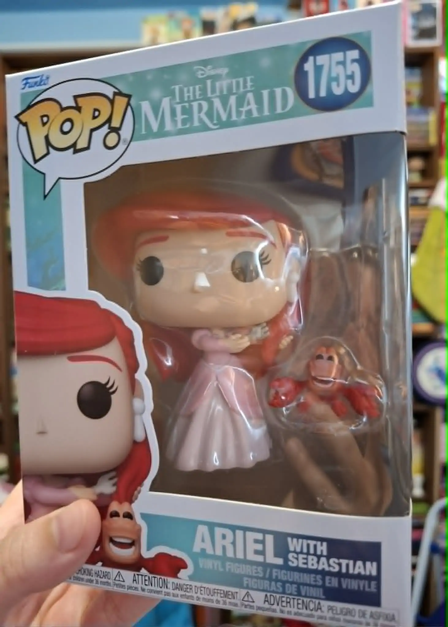 Figurka Funko POP Disney Buddy Ariel with Sebastian zdjęcie produktu
