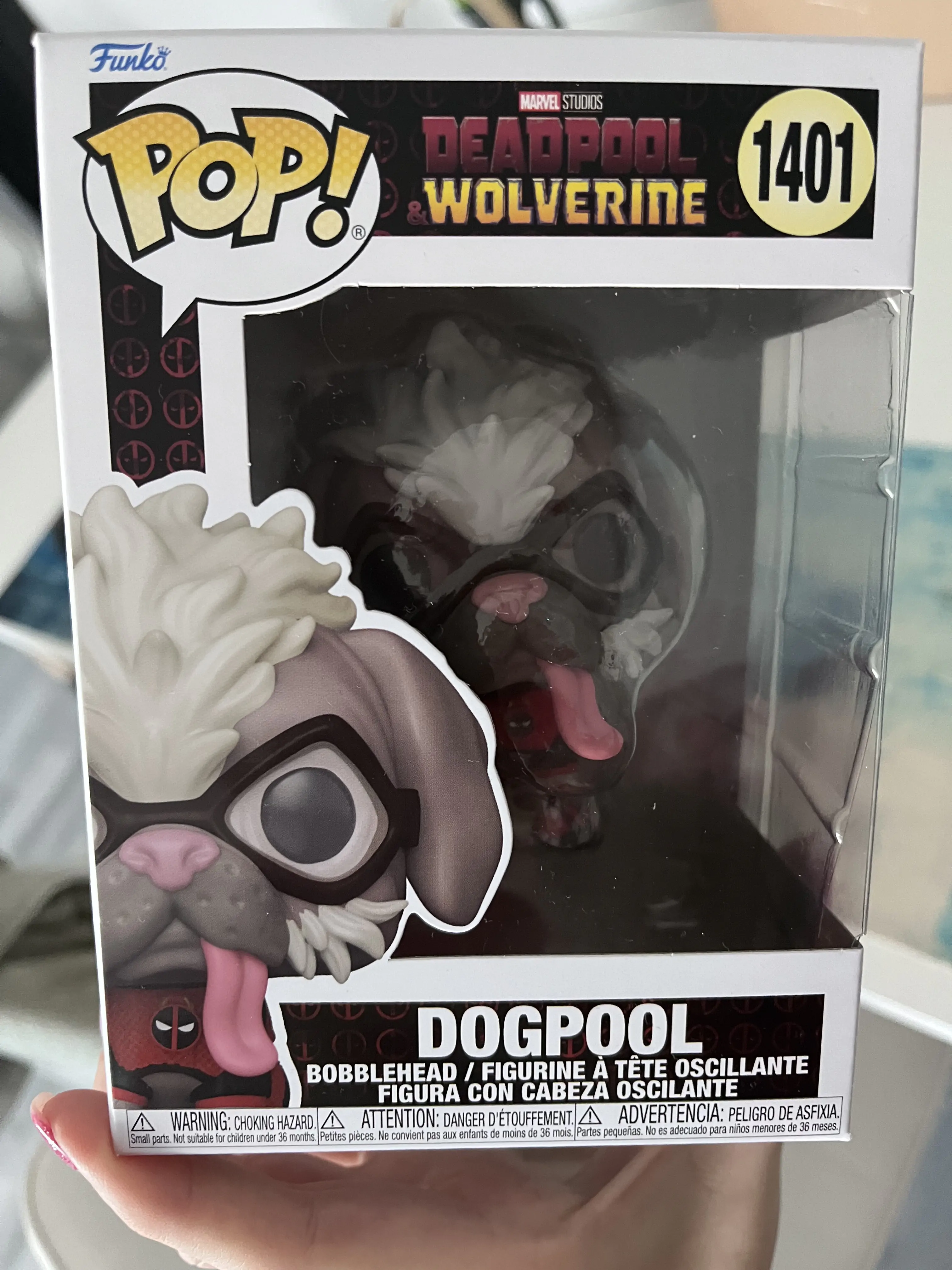 Funko POP figure Marvel Deadpool & Wolverine Dogpool zdjęcie produktu