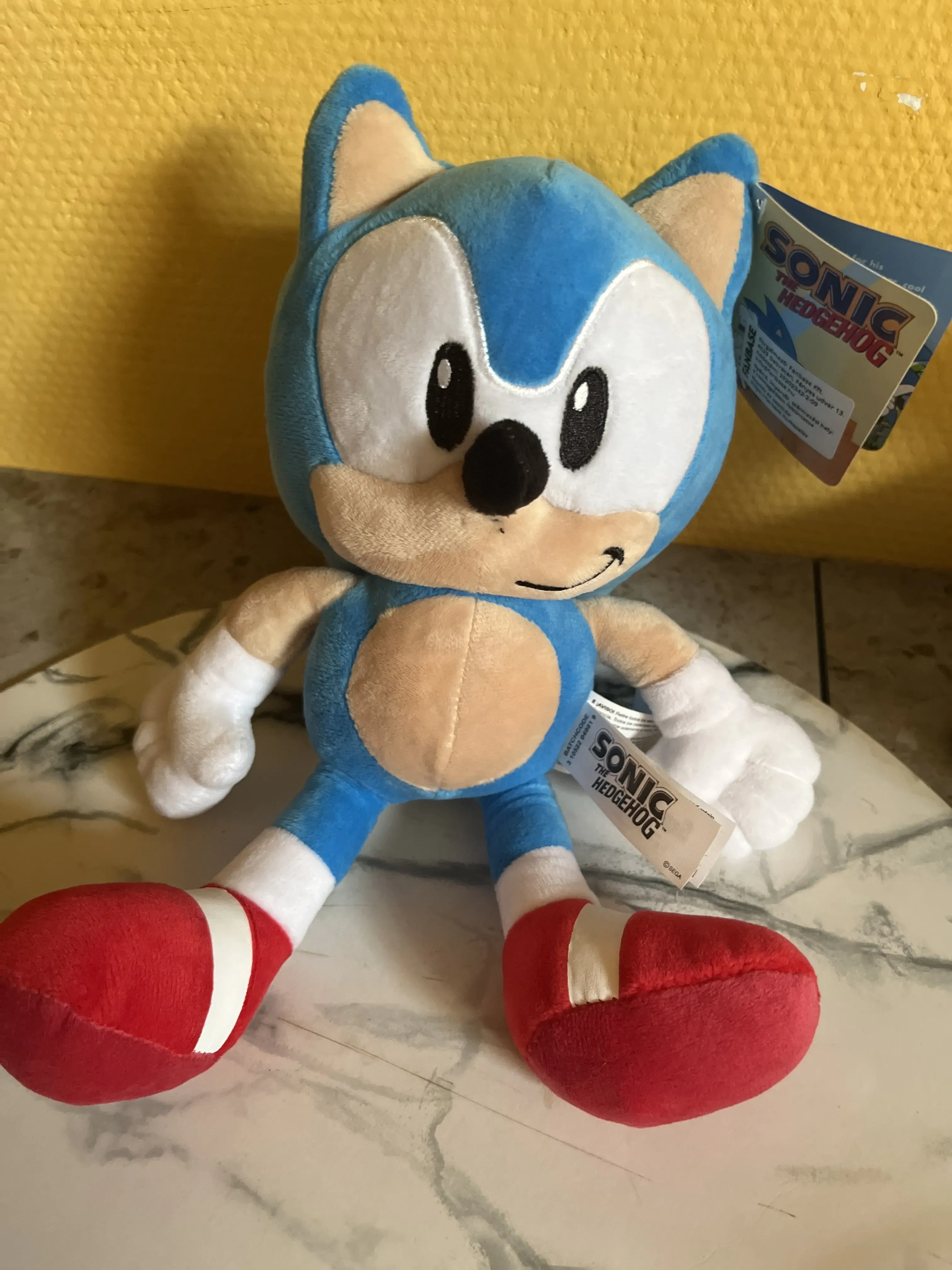 Miękka pluszowa zabawka Sonic 30 cm zdjęcie produktu