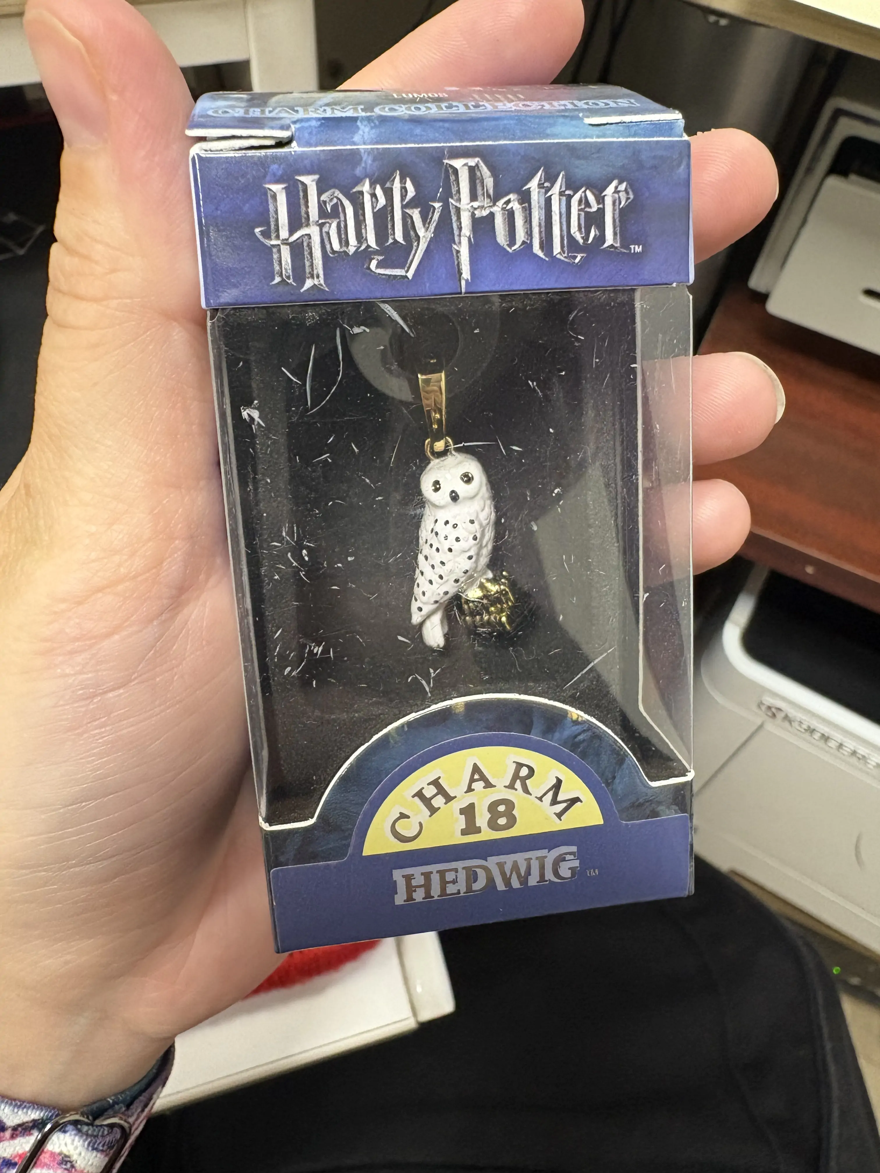 Bransoletka Harry Potter Charm Lumos Hedwiga zdjęcie produktu