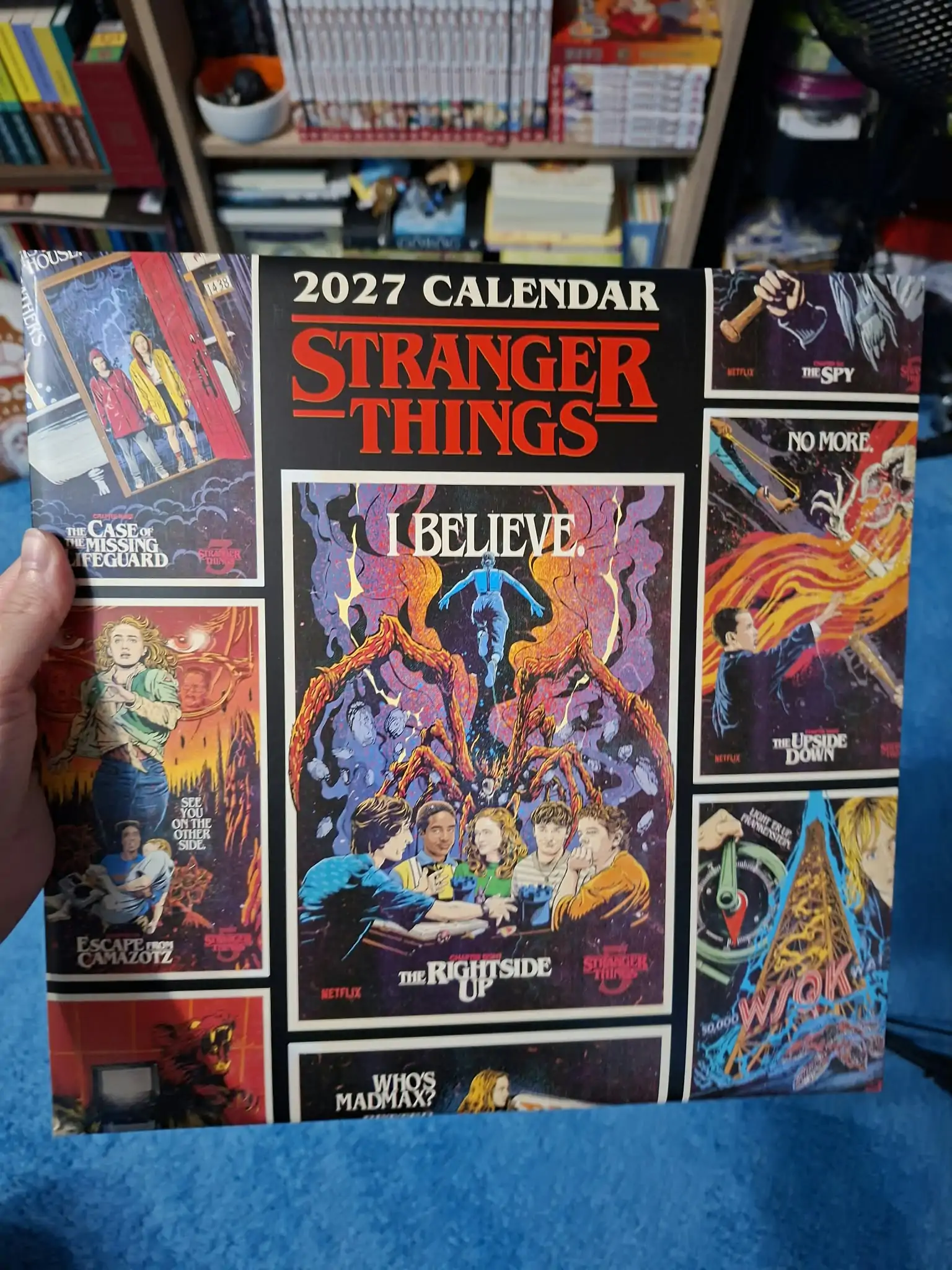 Stranger Things Kalendarz ścienny 2027 30 x 30 cm zdjęcie produktu
