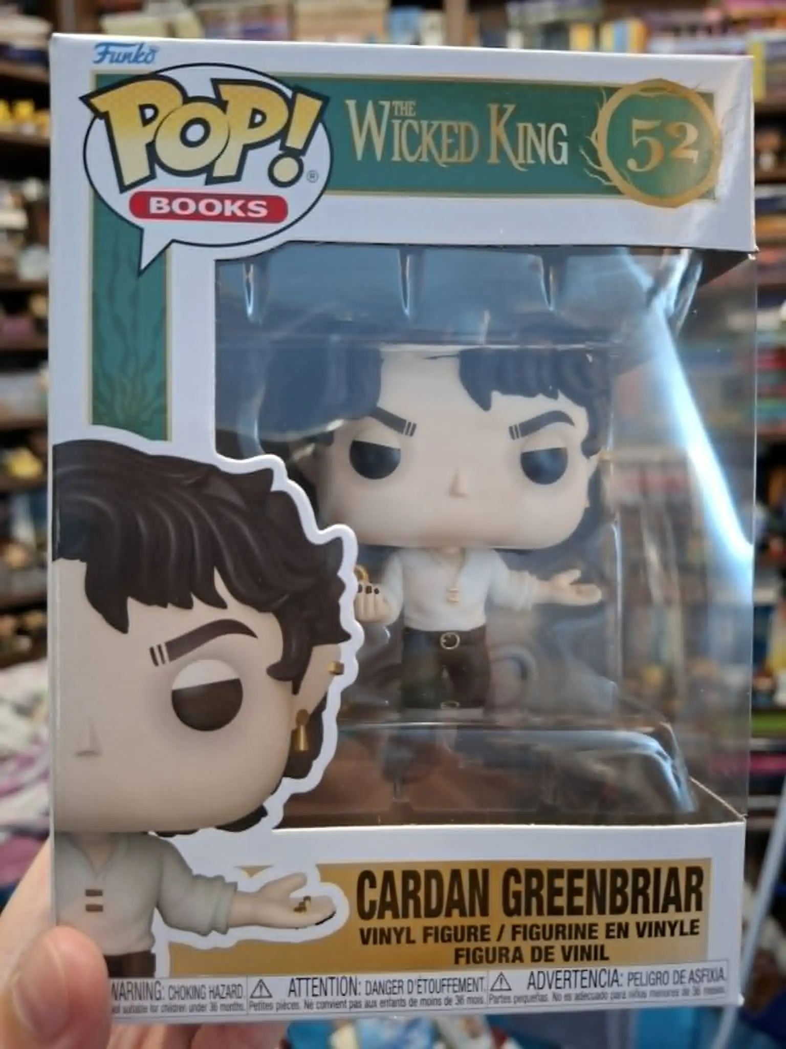 Figurka Funko POP The Folk of the Air The Wicked King Cardan Greenbriar zdjęcie produktu