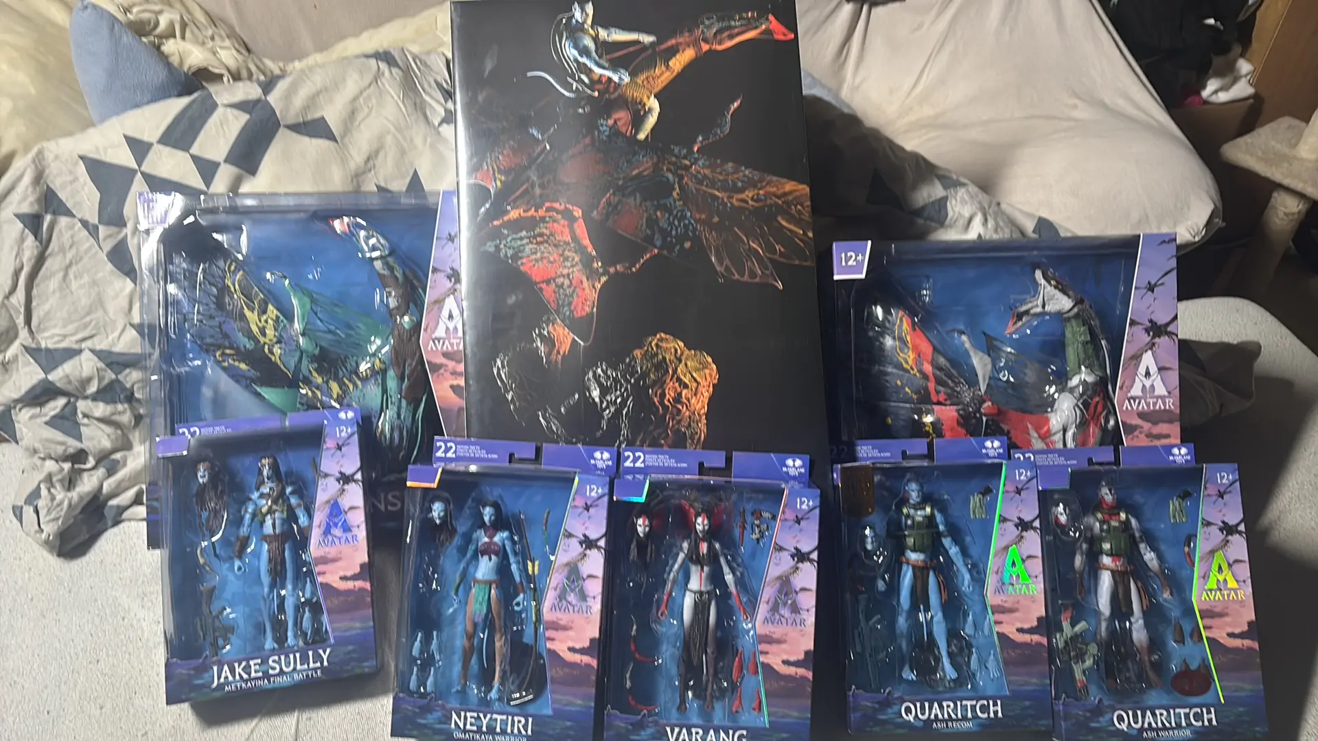 Avatar: Droga Wody Figurka Akcji Recom Quaritch i RDA Banshee (Złota Etykieta) zdjęcie produktu