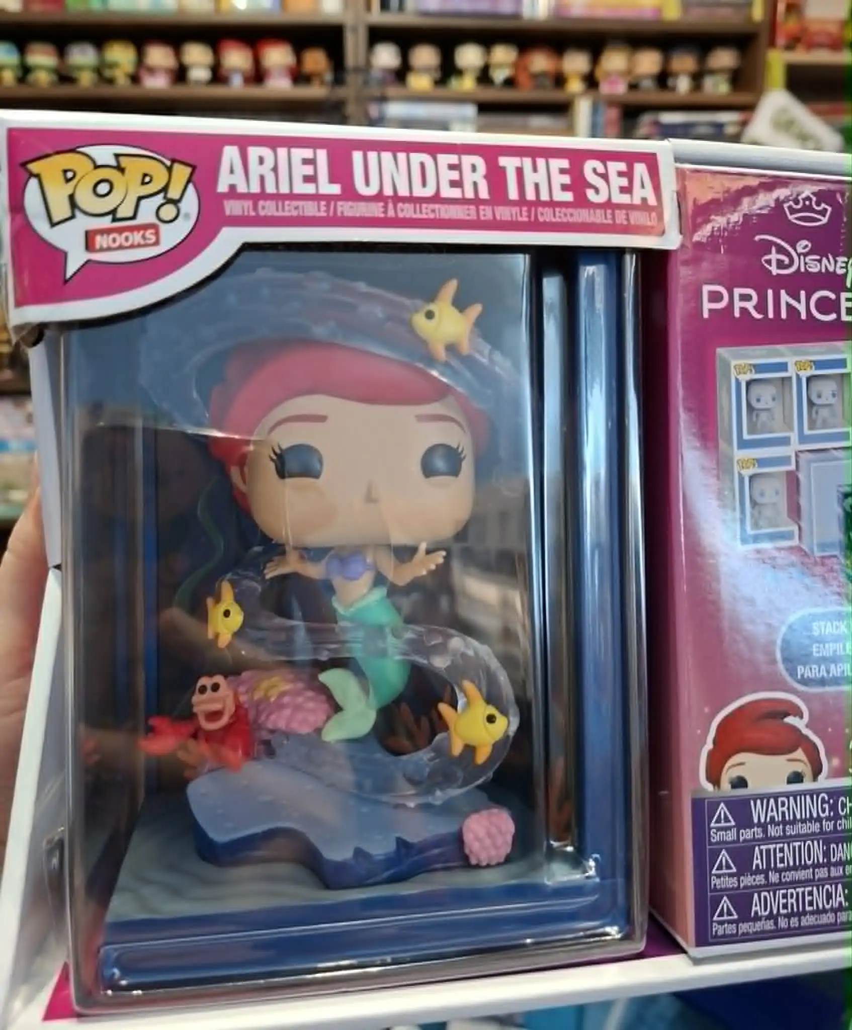 Figurka Funko POP Nooks Disney Princess Ariel Under the Sea zdjęcie produktu