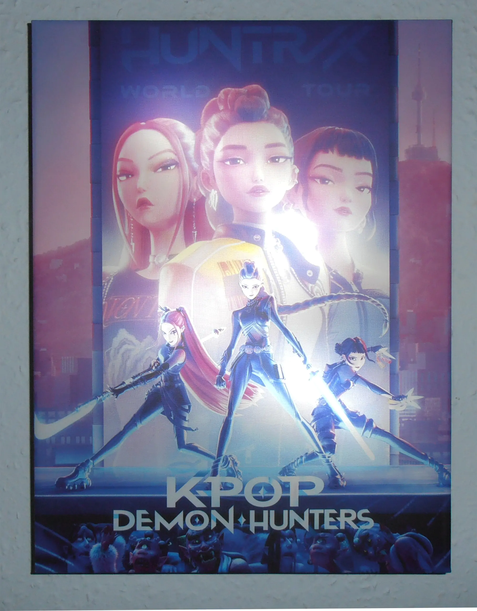 KPop Demon Hunters Luminous canvas zdjęcie produktu