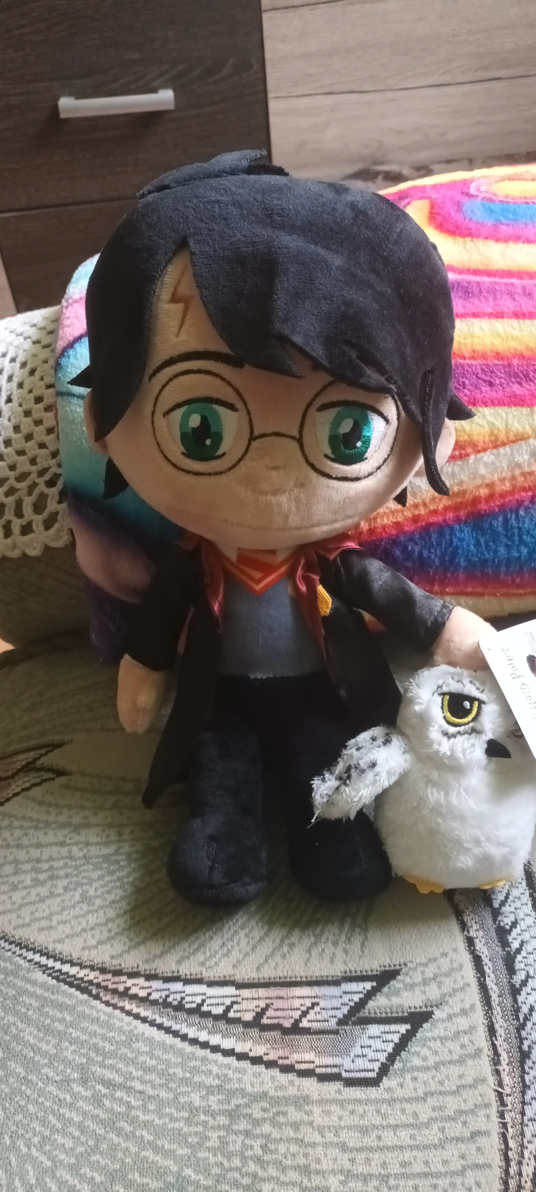 Harry Potter i Hedwiga pluszowa zabawka 29cm zdjęcie produktu