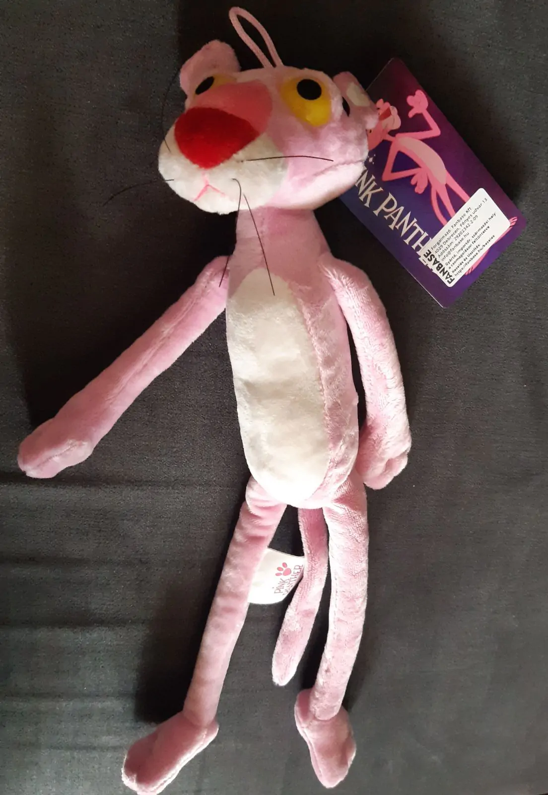 Różowa Pantera miękka pluszowa zabawka 30cm zdjęcie produktu