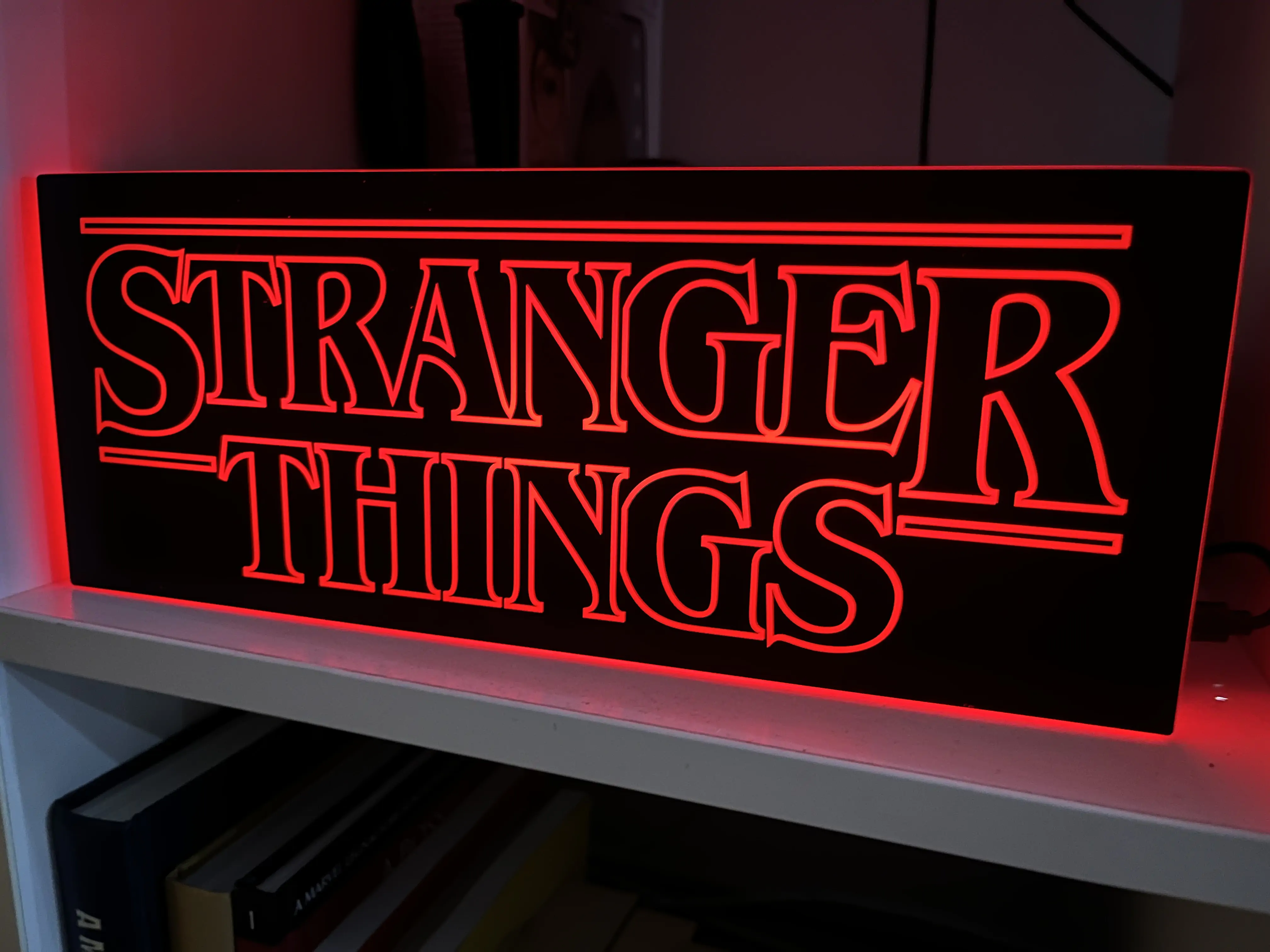 STRANGER THINGS - Lampka z Logo zdjęcie produktu