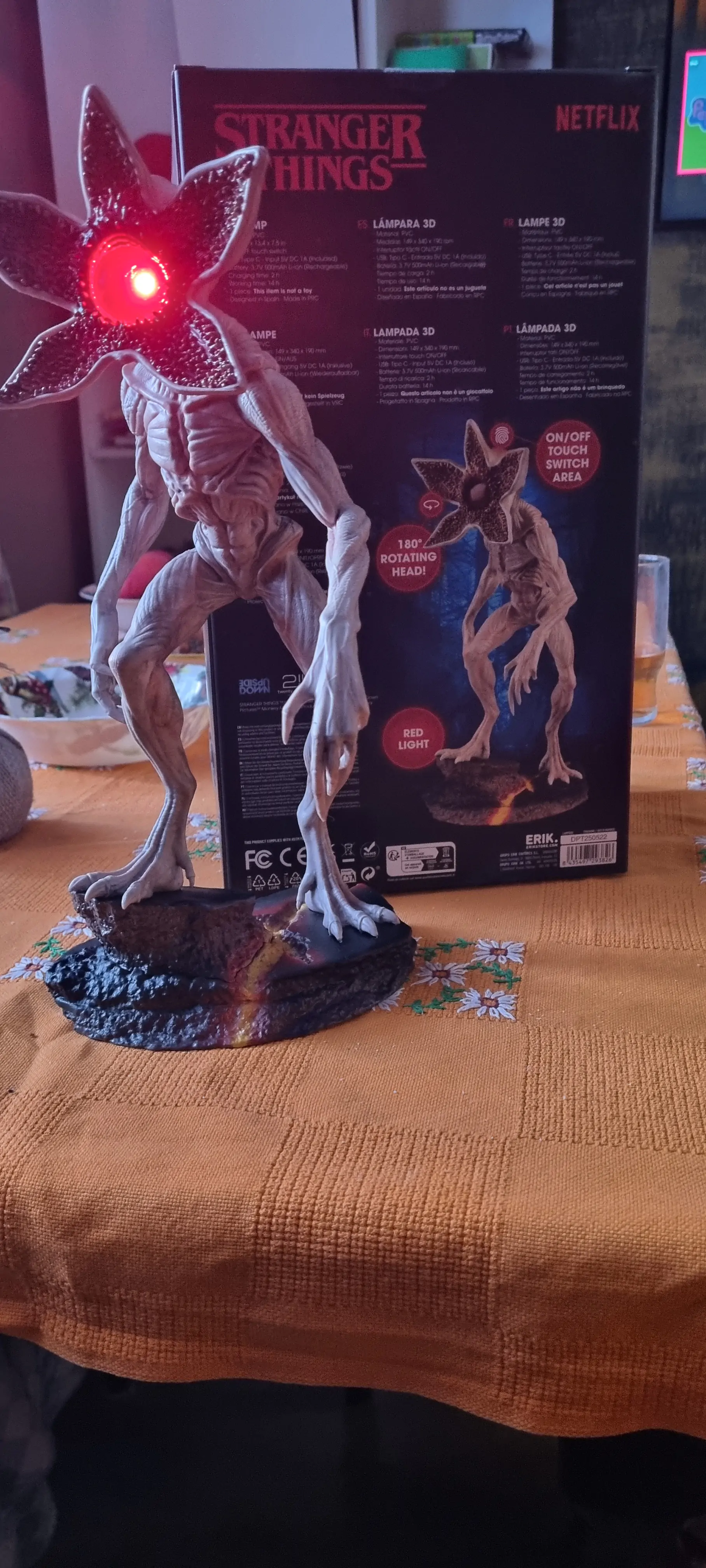 Lampa Stranger Things Demogorgon zdjęcie produktu