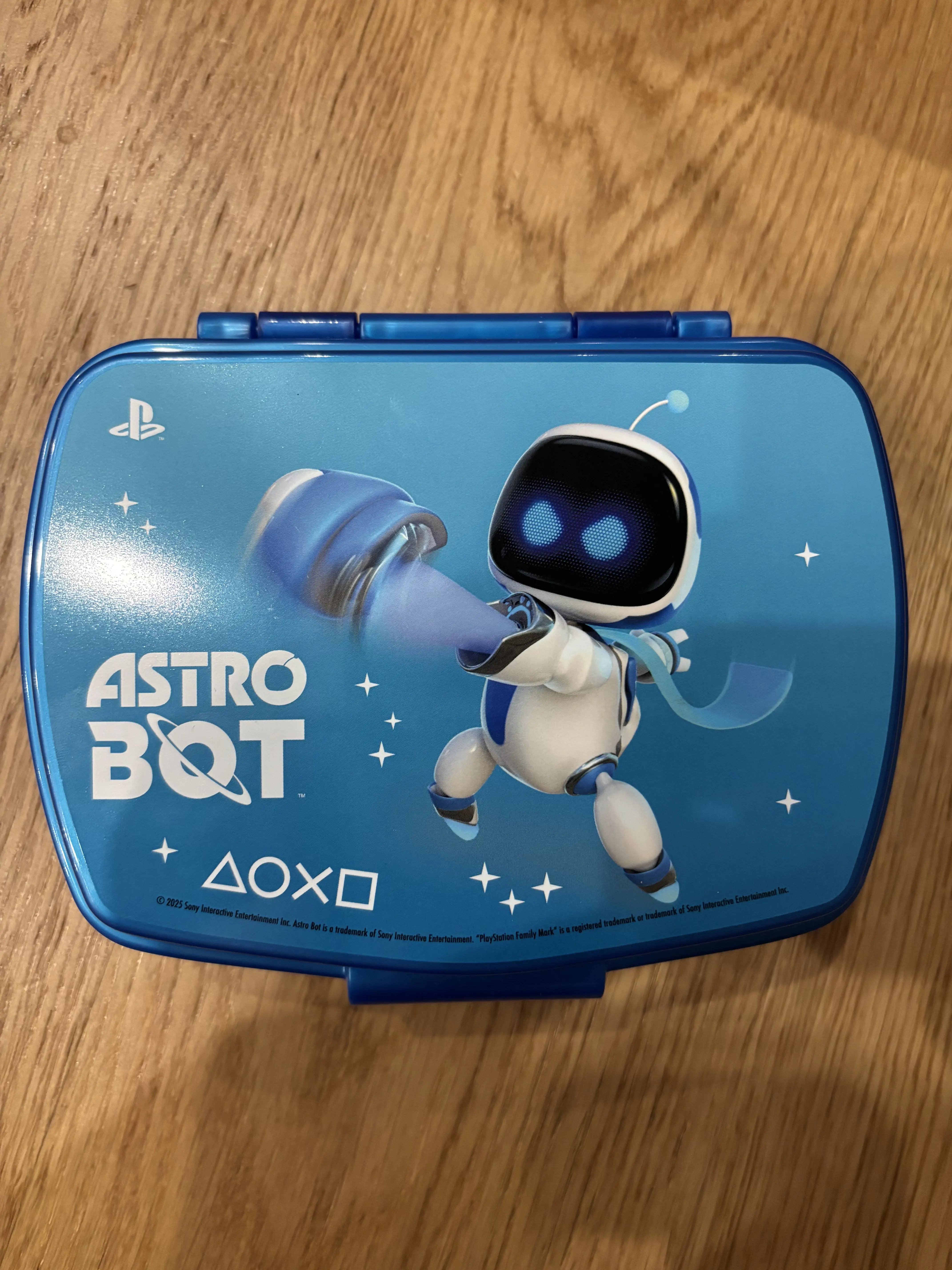 Playstation Astro Bot zabawne plastikowe pudełko na kanapki zdjęcie produktu