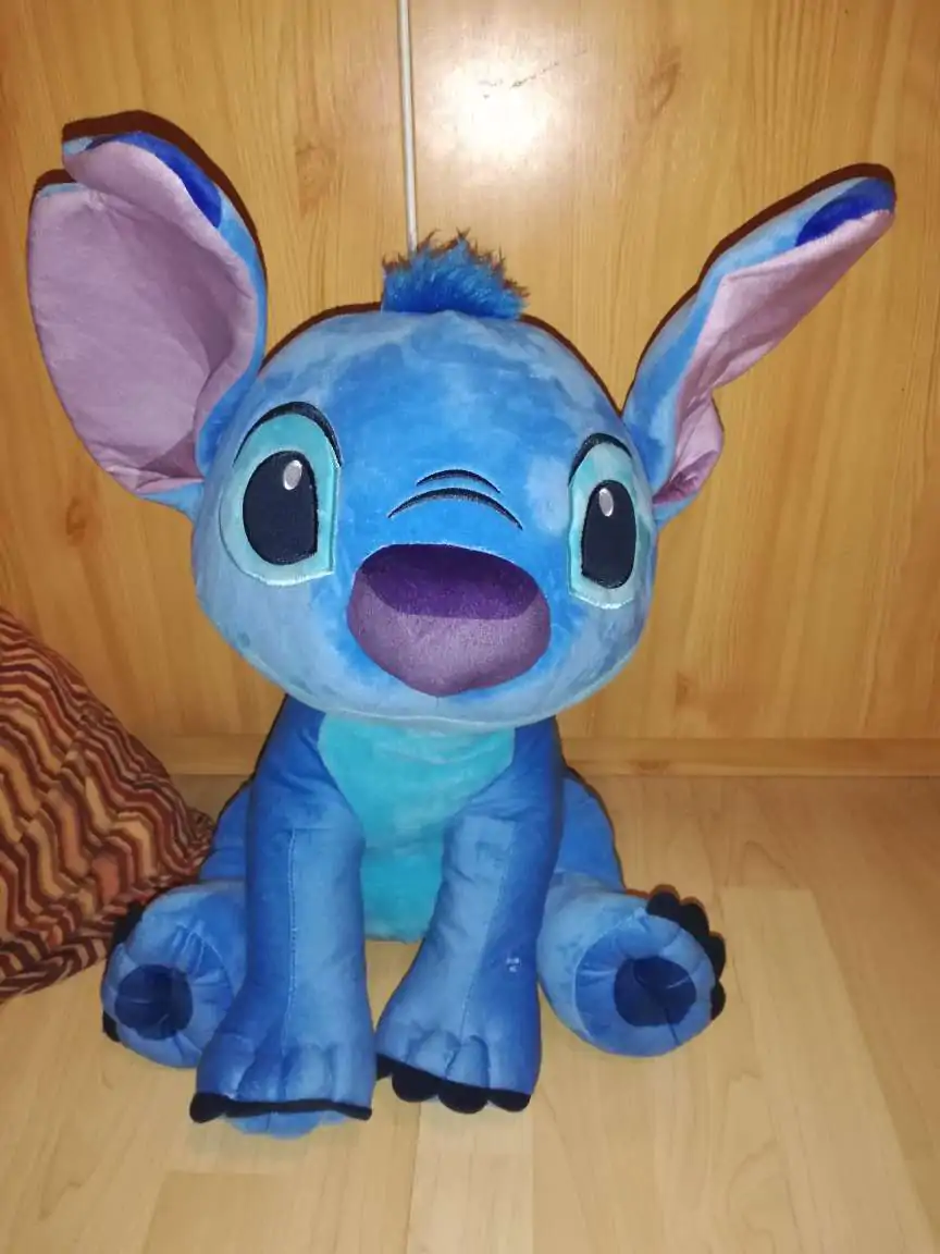 Disney Stitch miękka pluszowa zabawka z dźwiękiem 40 cm zdjęcie produktu