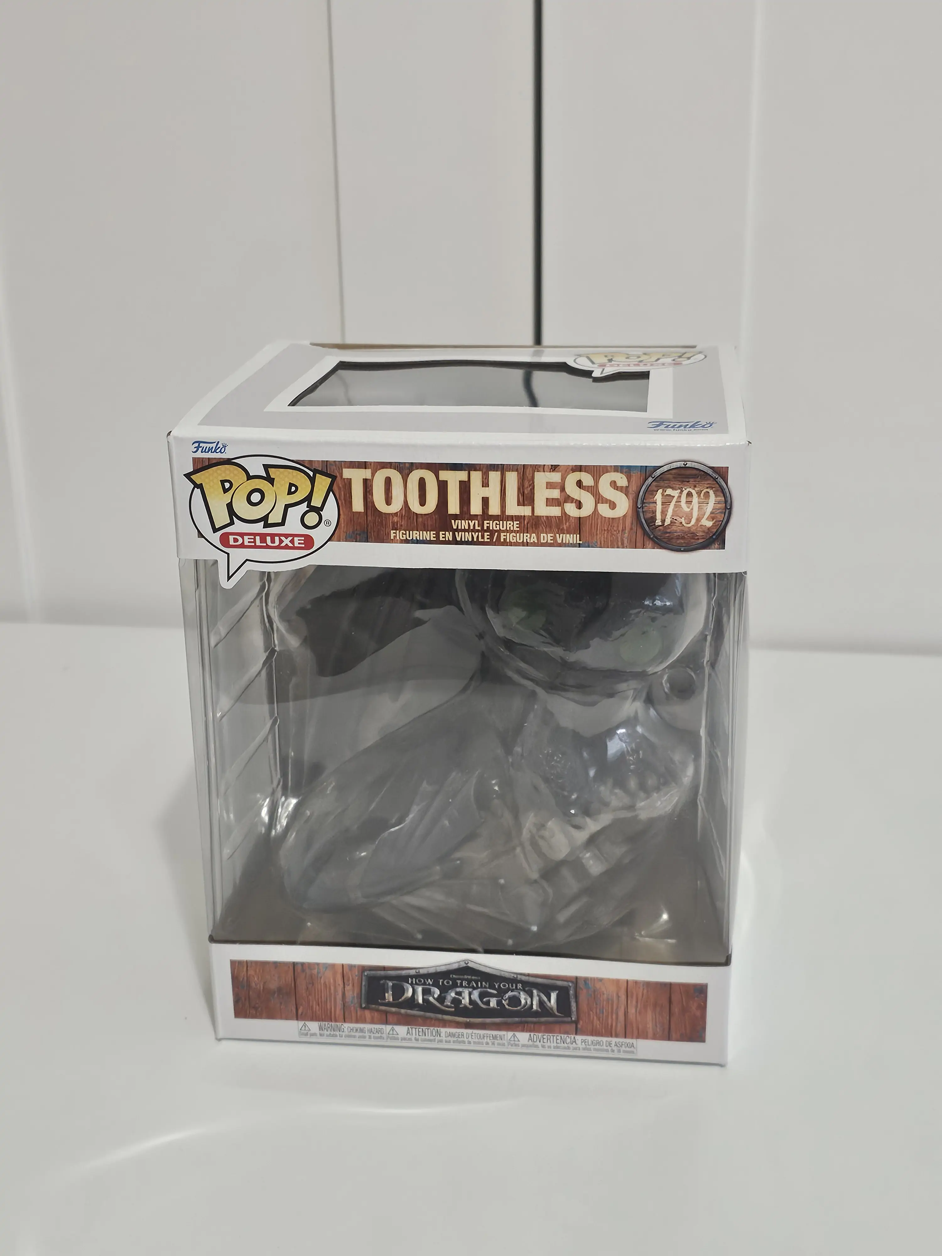 Jak wytresować smoka LAM Funko POP! Deluxe Vinyl Figure Toothless Szczerbatek 16 cm zdjęcie produktu