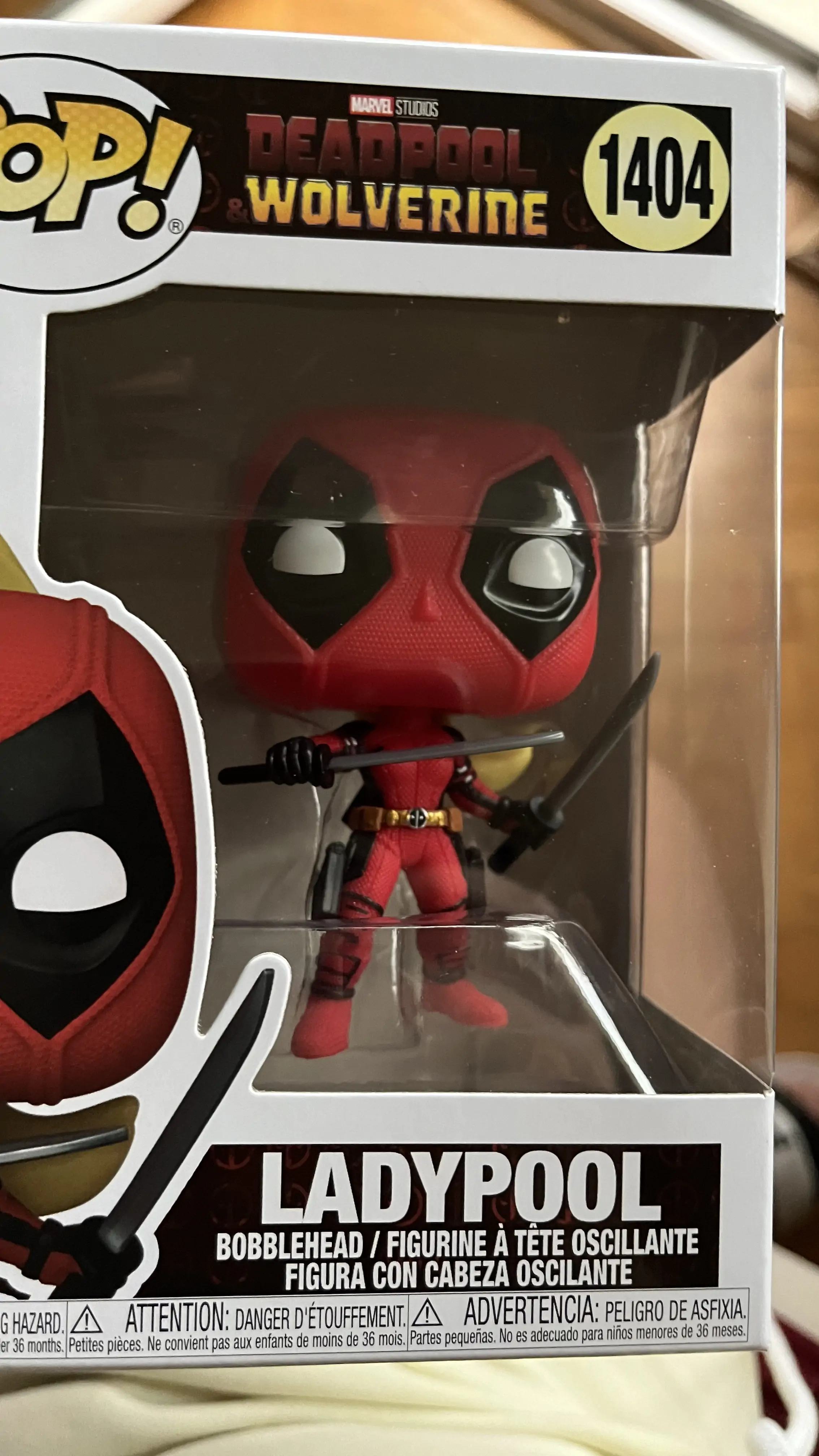 Deadpool 3 Funko POP! Figurka Marvel Vinyl Ladypool 9 cm zdjęcie produktu