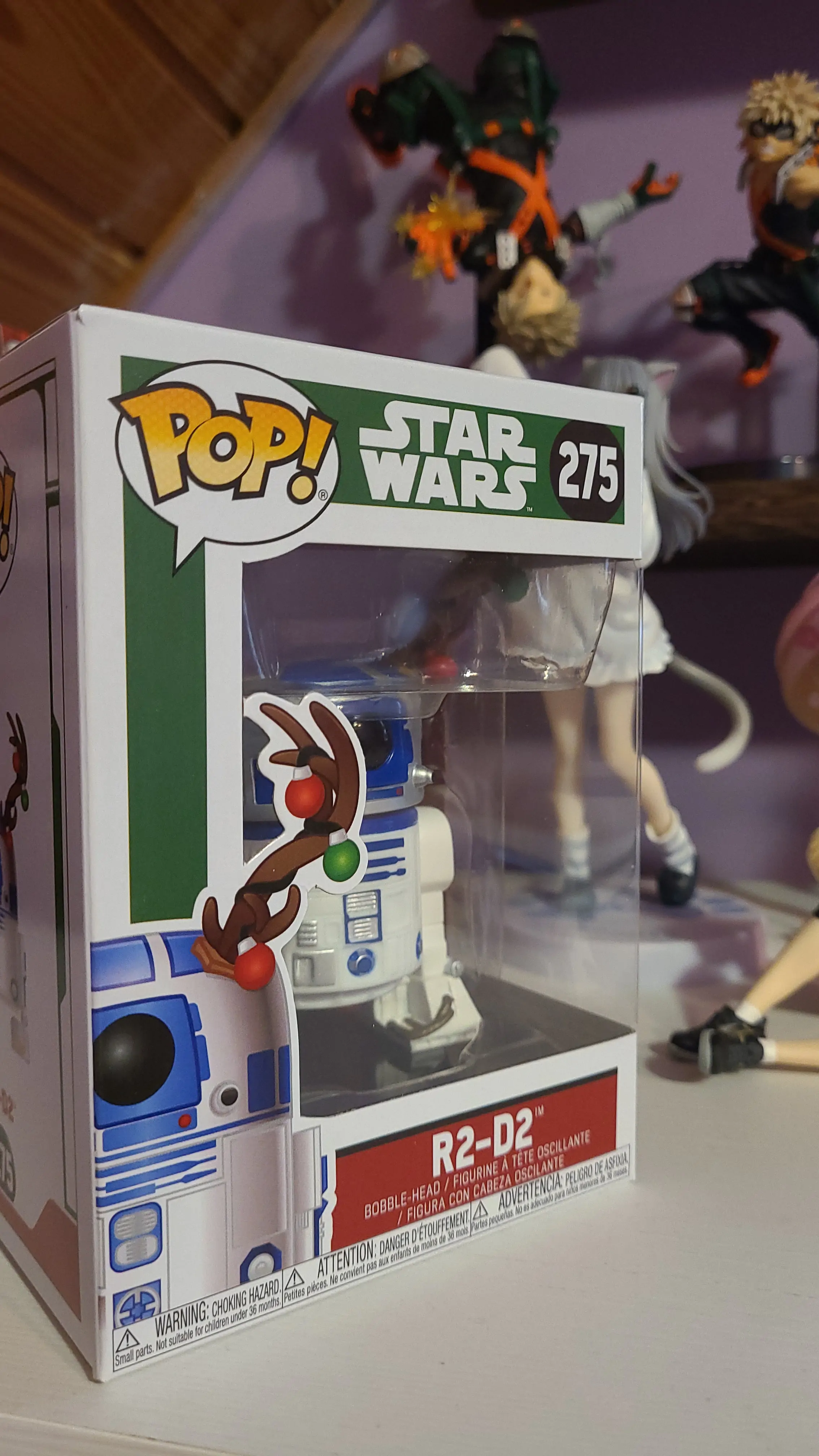 Figurka POP Star Wars Holiday R2-D2 z Rogami zdjęcie produktu
