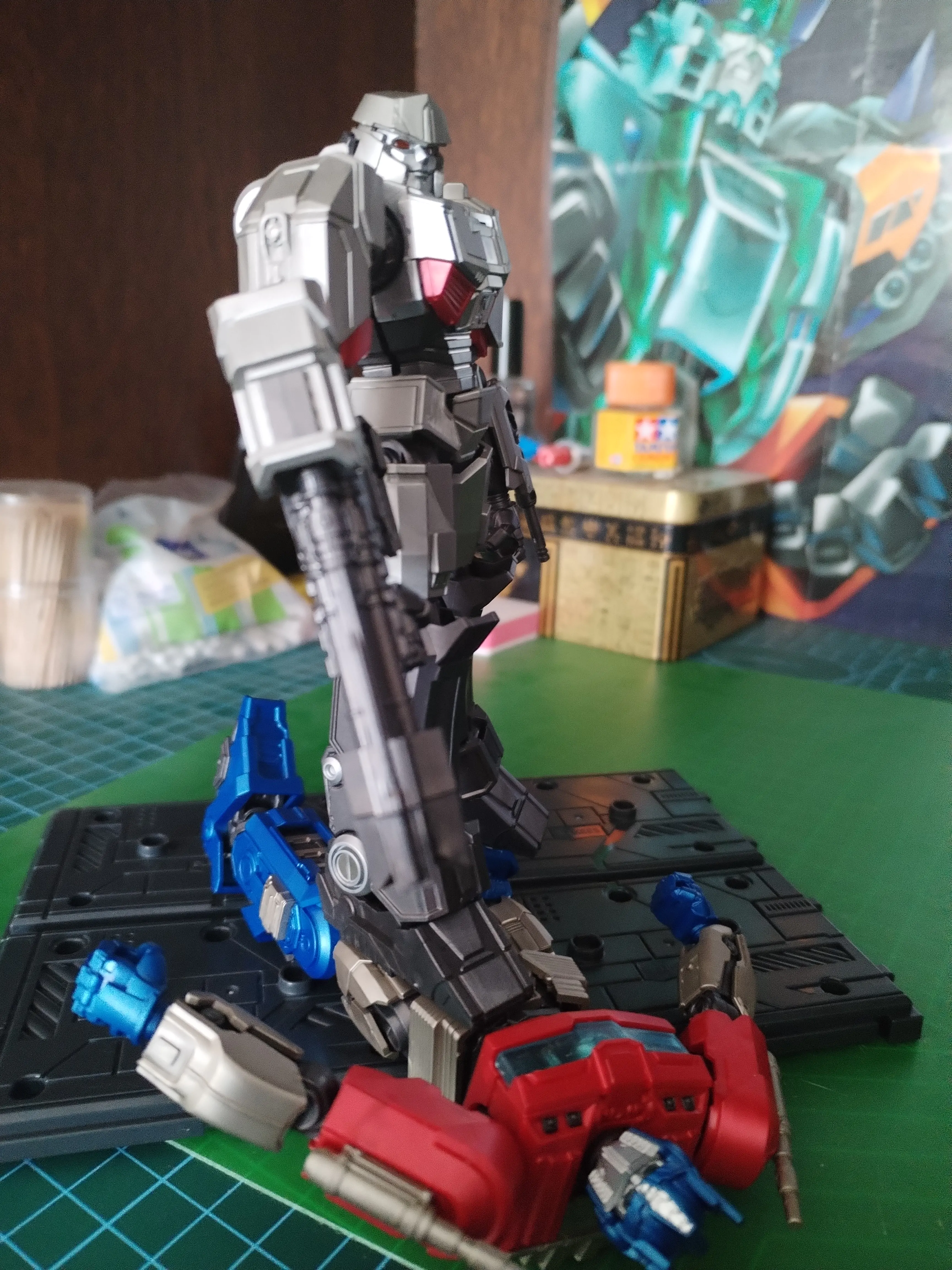 Transformers Blokees Plastikowy Model Zestaw Classic Class 12 Megatron zdjęcie produktu