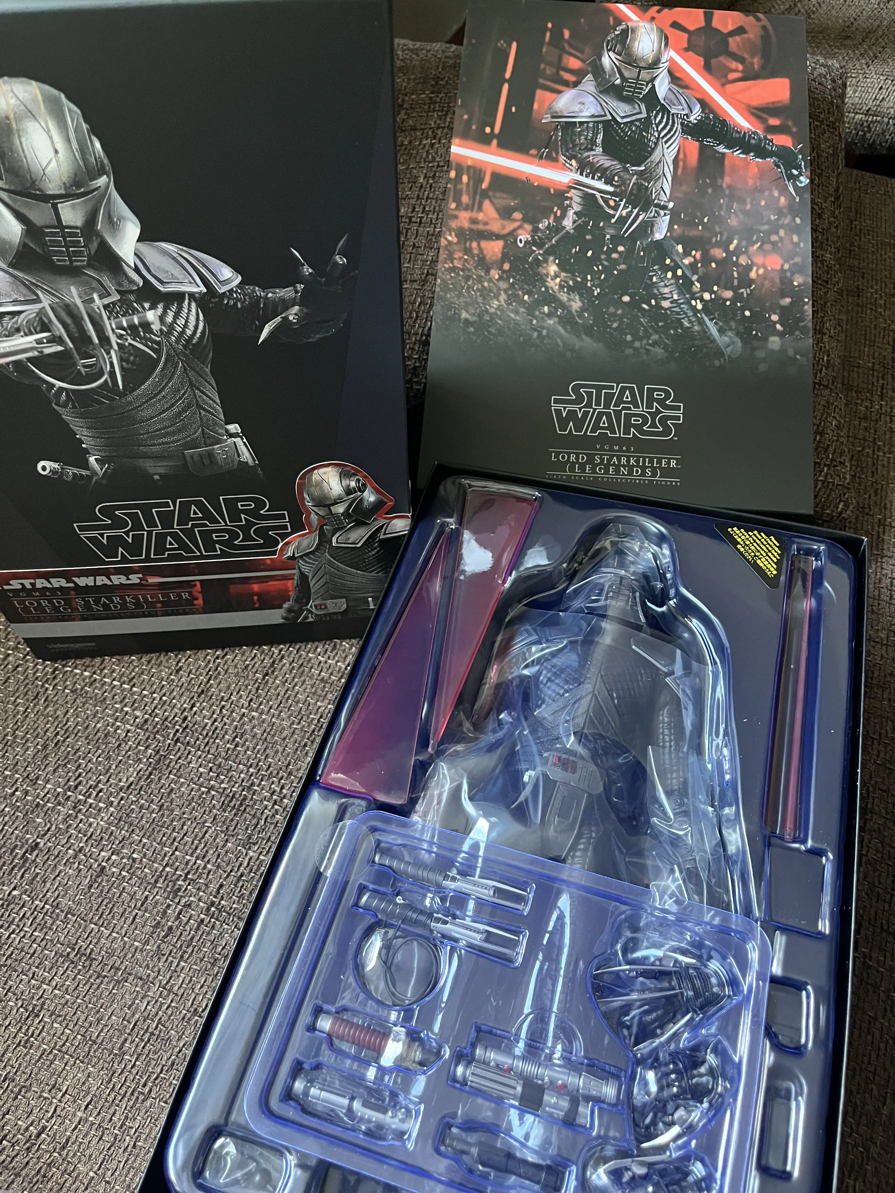 Star Wars Legends Kolekcjonerska Figurka Akcji 1/6 Lord Starkiller 31 cm zdjęcie produktu