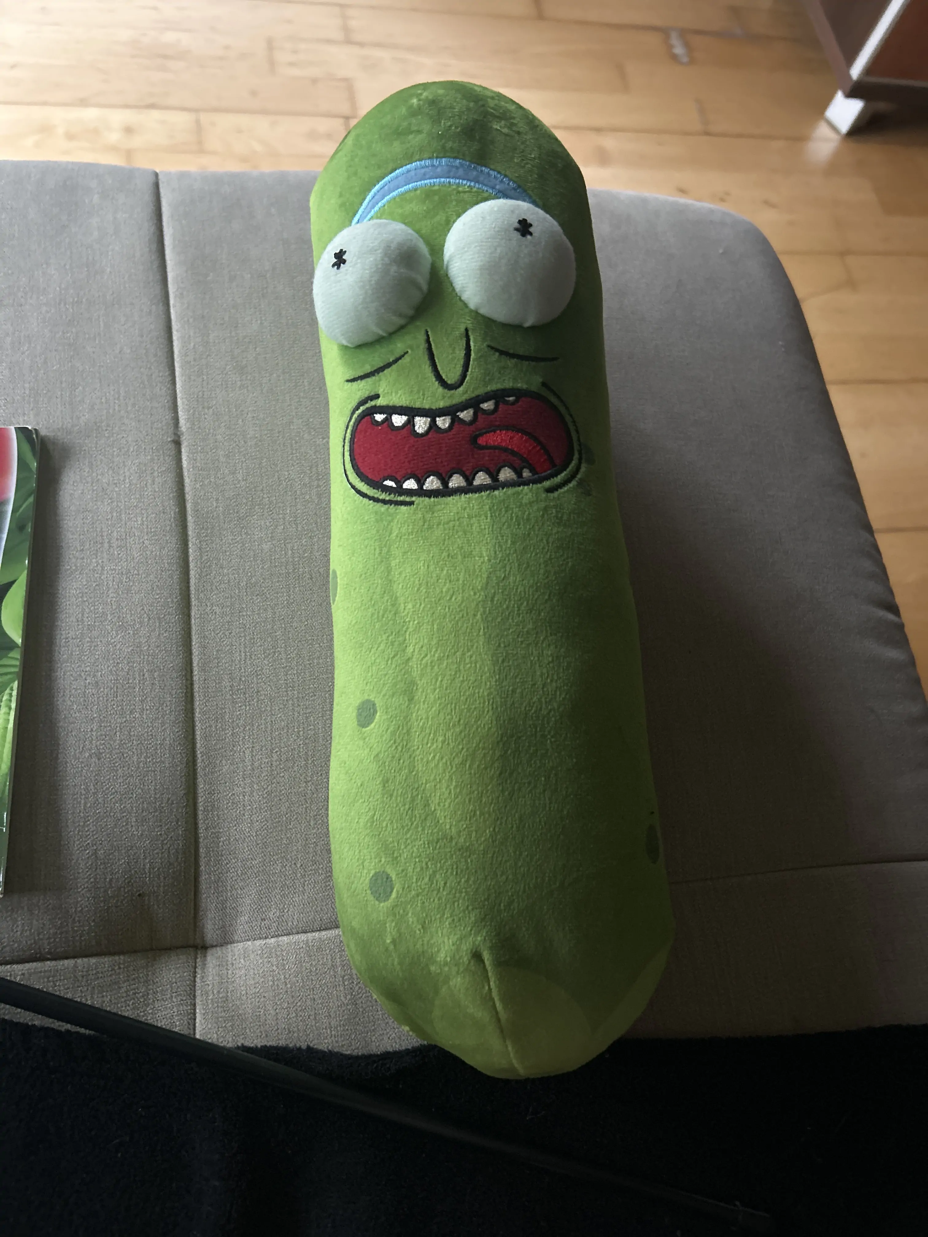 Rick and Morty Pickle Rick pluszowa zabawka 38 cm zdjęcie produktu