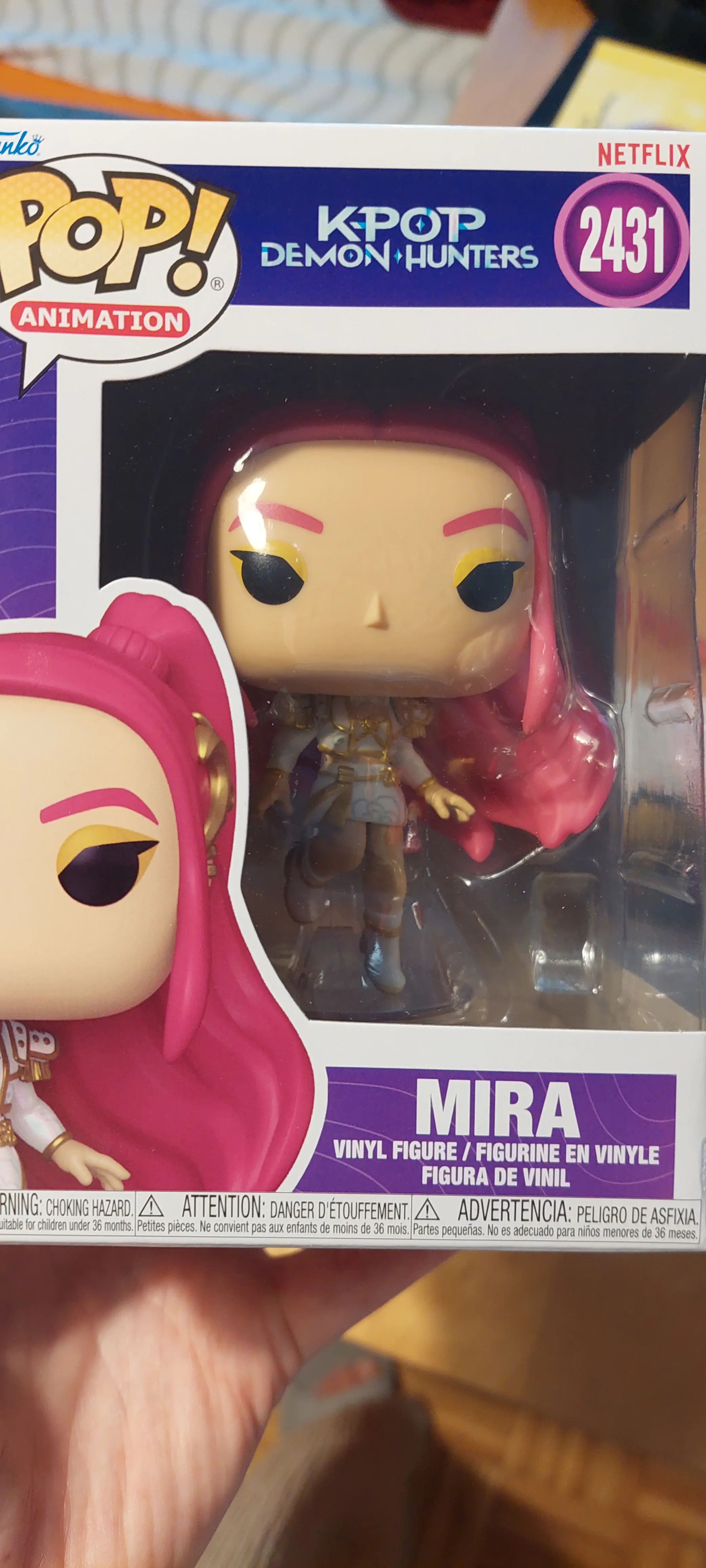 KPop Demon Hunters Funko POP! Animation Vinyl Figure Mira 9 cm zdjęcie produktu