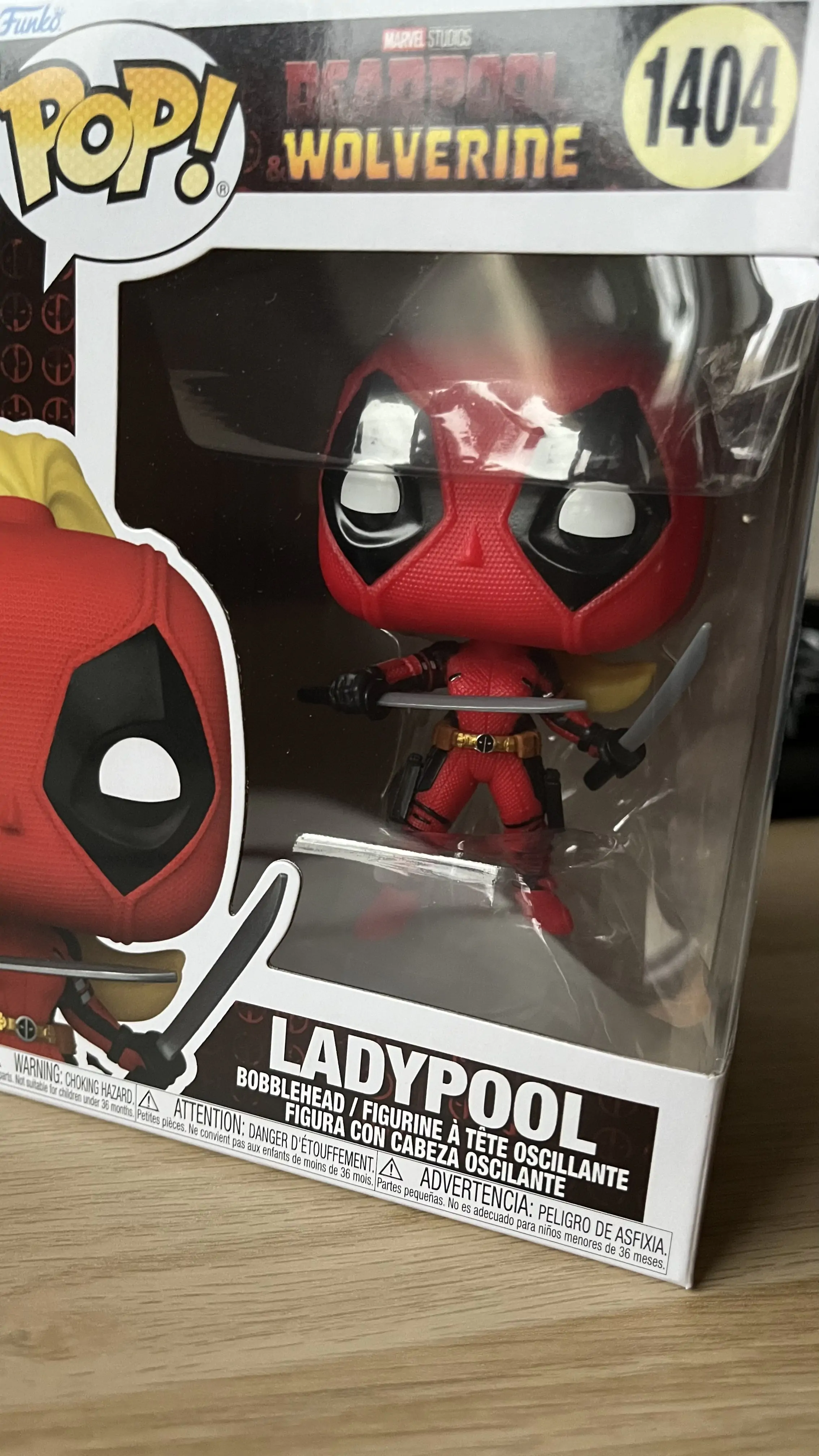 Deadpool 3 Funko POP! Figurka Marvel Vinyl Ladypool 9 cm zdjęcie produktu