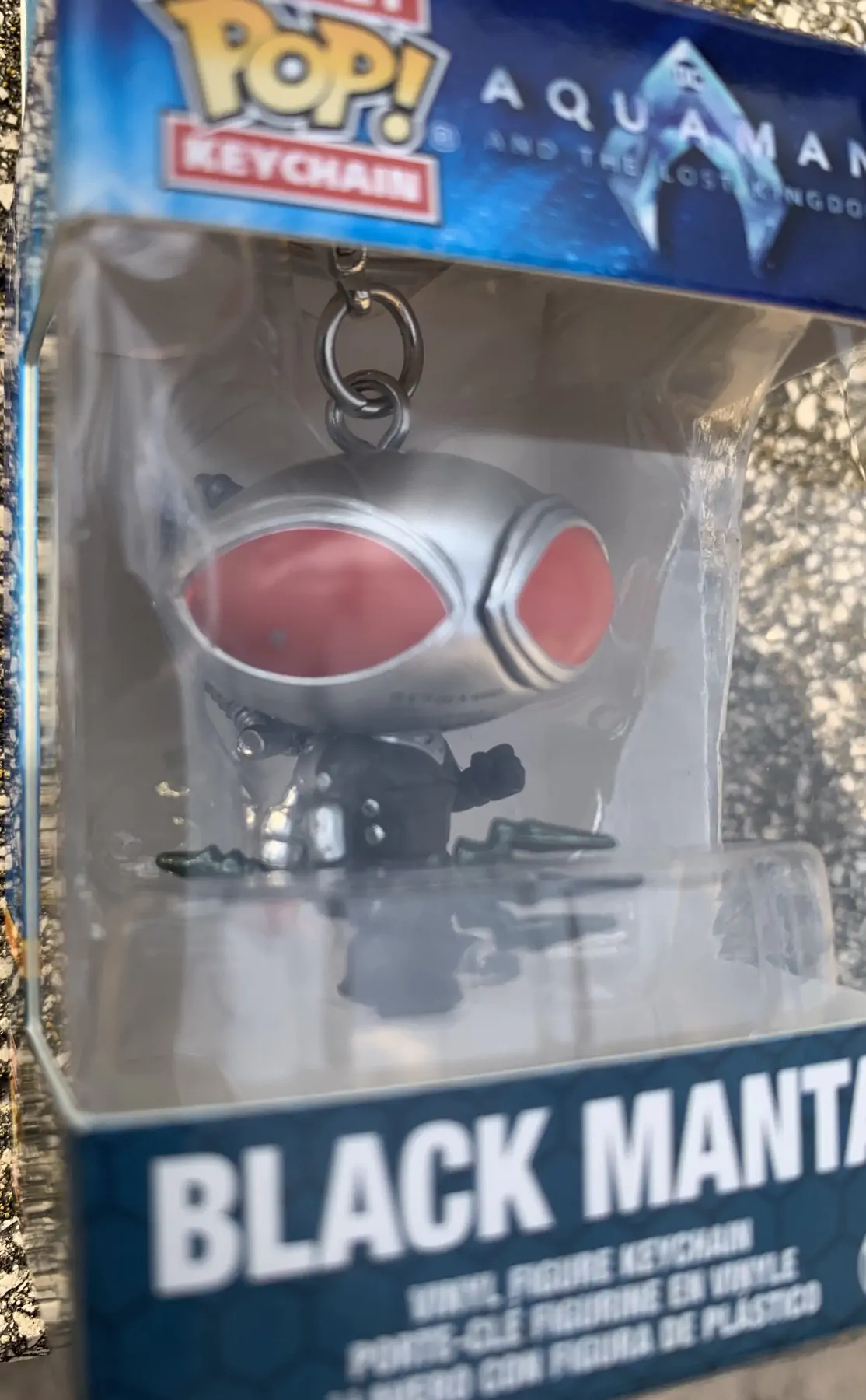 Brelok Pocket POP Keychain DC Comics Aquaman i Zaginione Królestwo Black Manta zdjęcie produktu