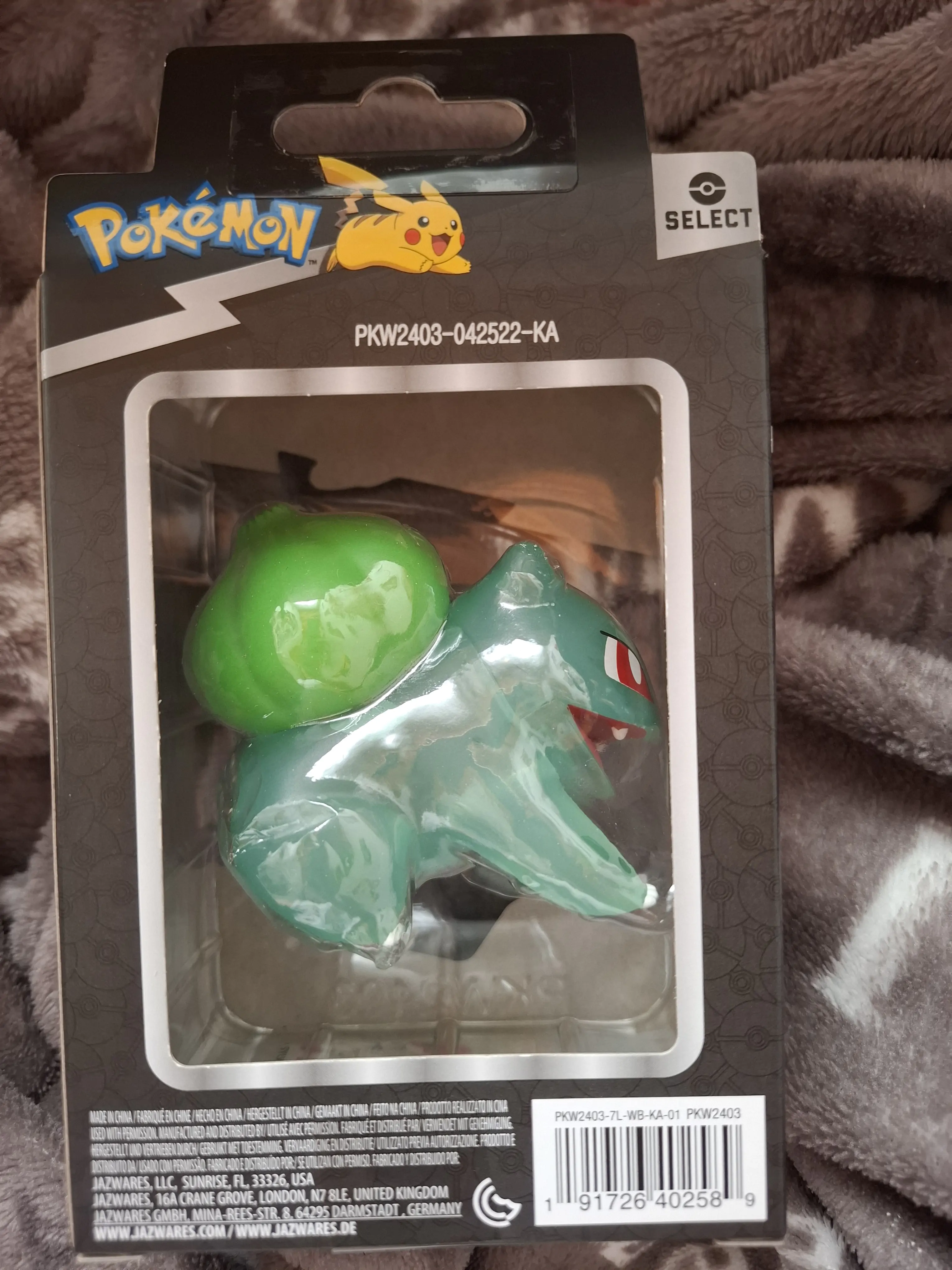 Pokémon Select Figurka Bitewna Bulbasaur (Przezroczysty) 7,5 cm zdjęcie produktu
