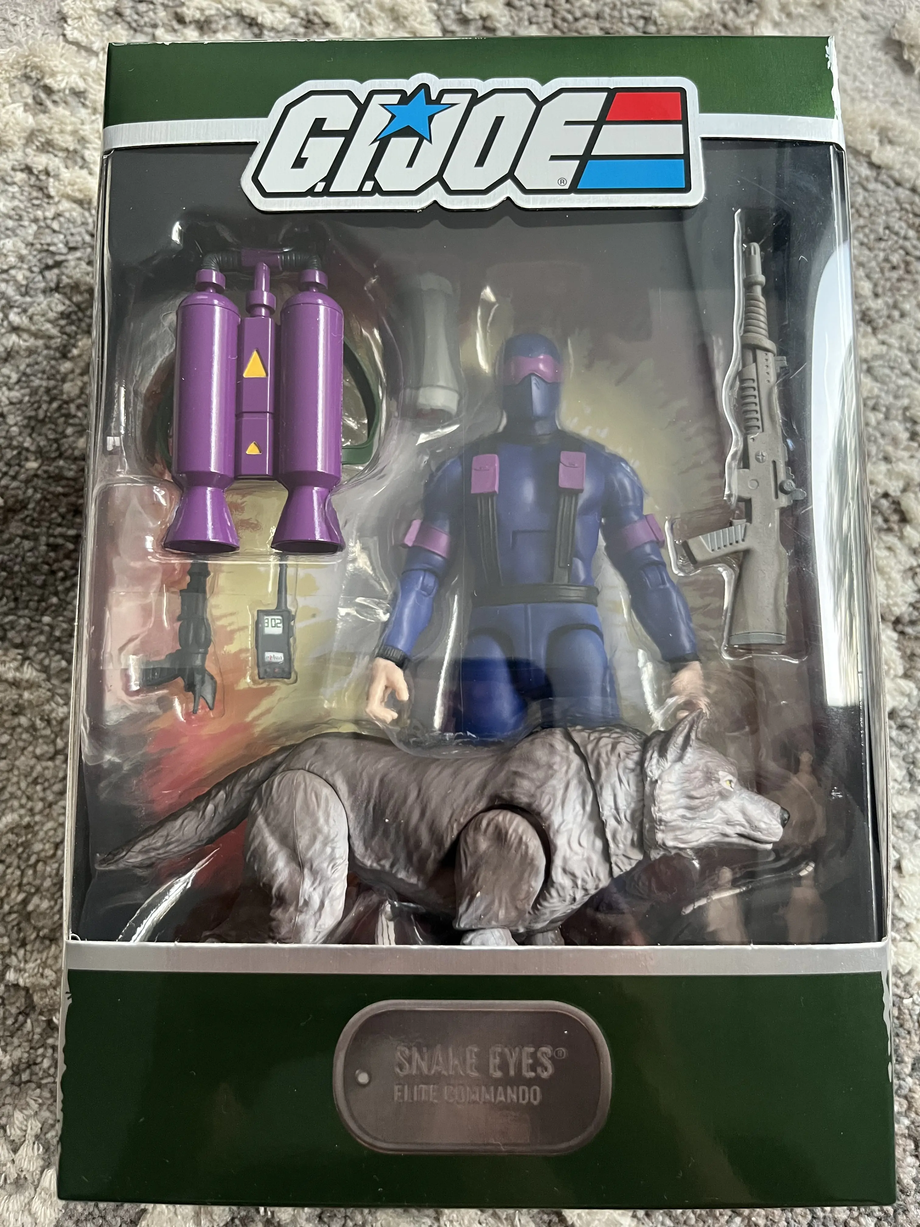 G.I. Joe Ultimates Figurka Akcji Snake Eyes [Real American Hero] 18 cm zdjęcie produktu