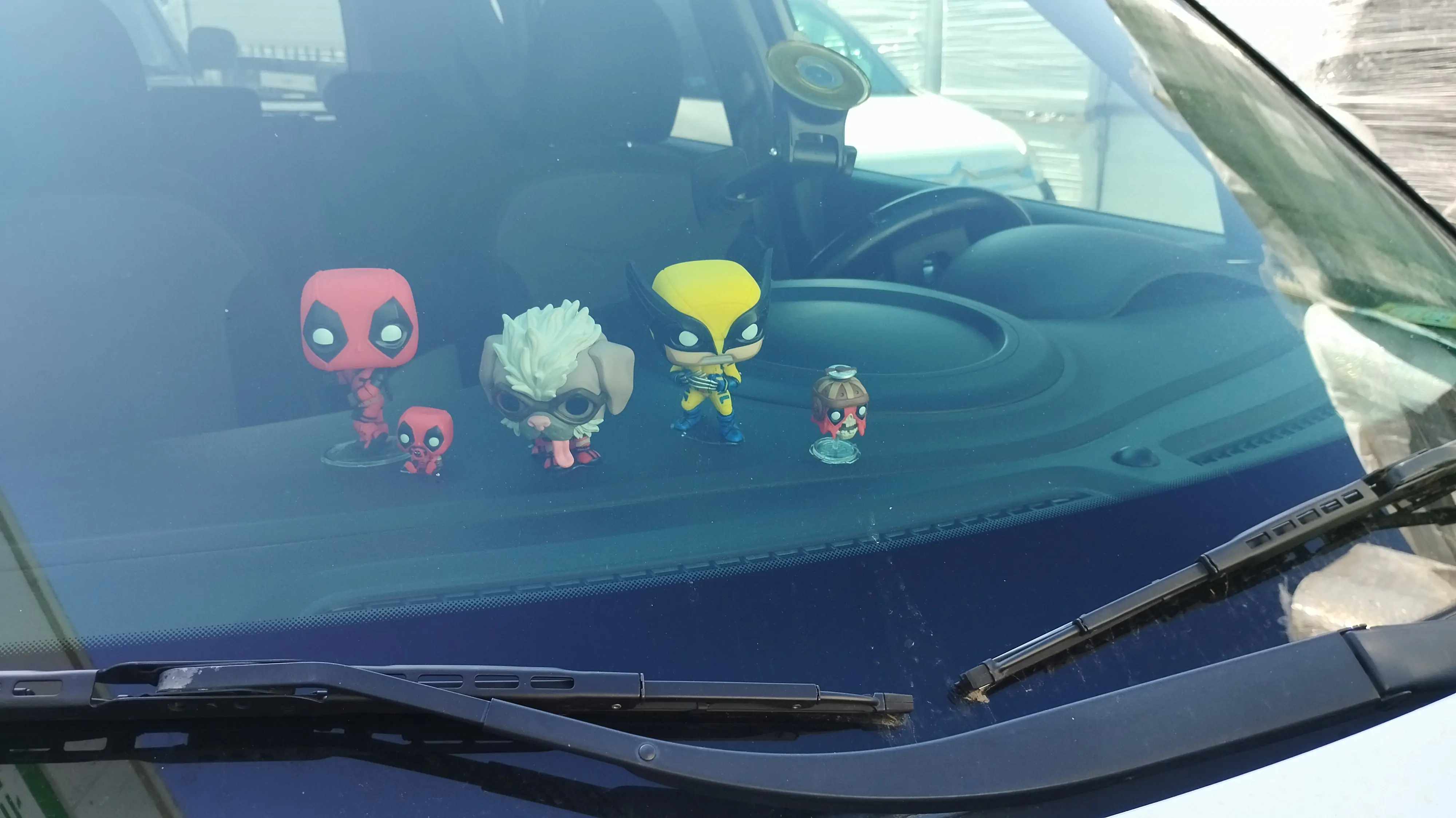 Figurka Funko POP Marvel Deadpool & Wolverine Deadpool z Headpoolem zdjęcie produktu