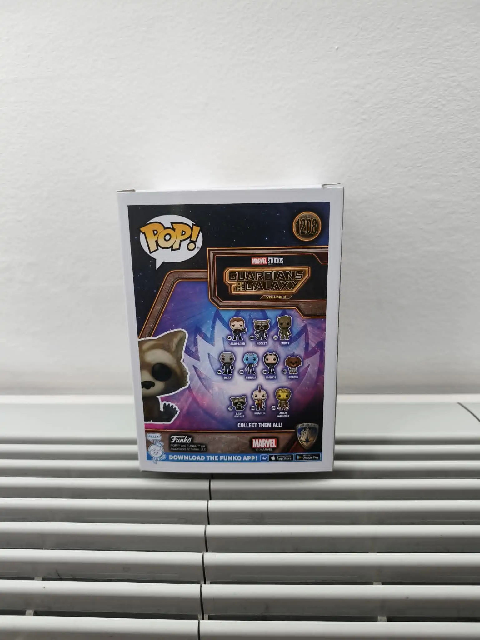 Strażnicy Galaktyki Vol. 3 POP! Figurka Vinyl Baby Rocket 9 cm zdjęcie produktu