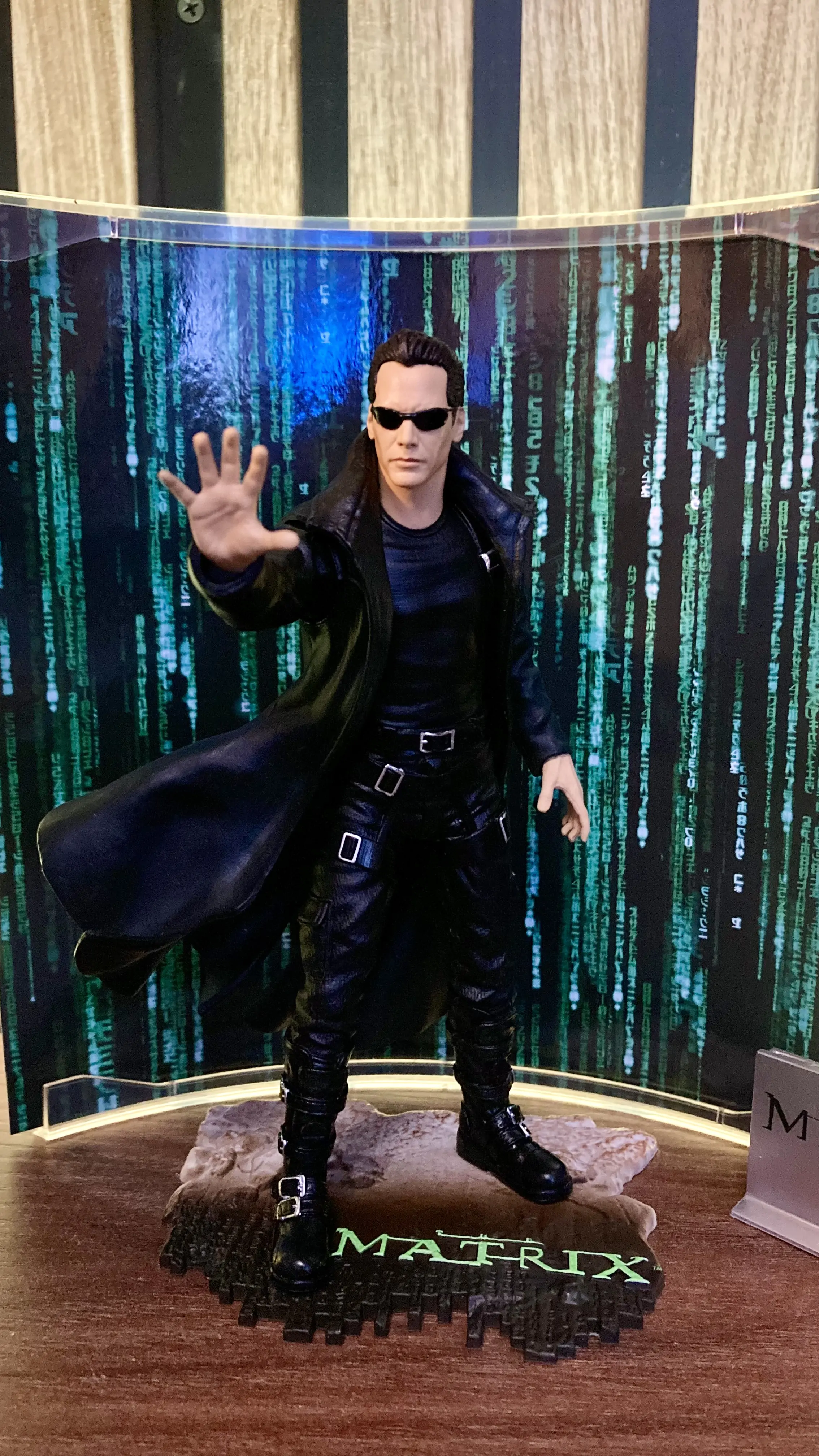 Matrix Movie Maniacs Statua Neo 15 cm zdjęcie produktu