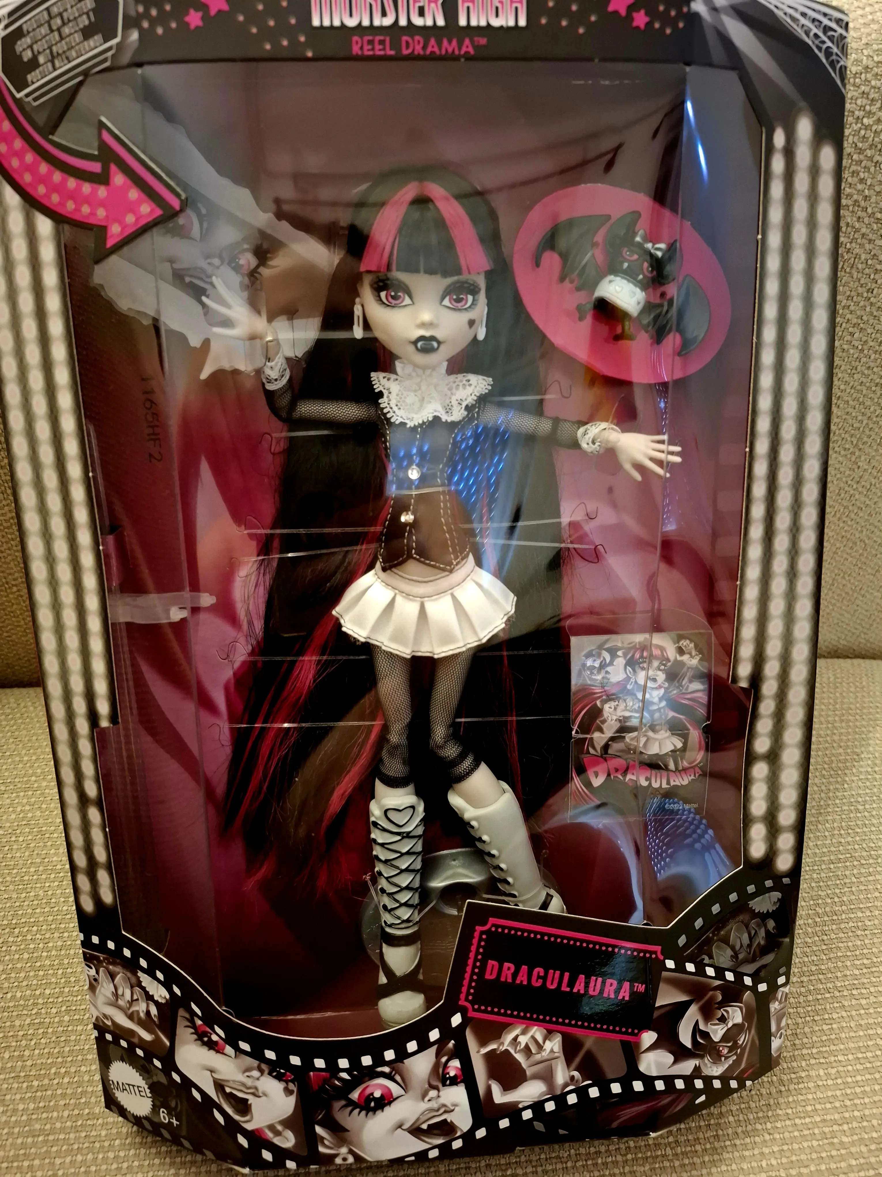 Lalka Monster High Reel Drama Draculaura zdjęcie produktu