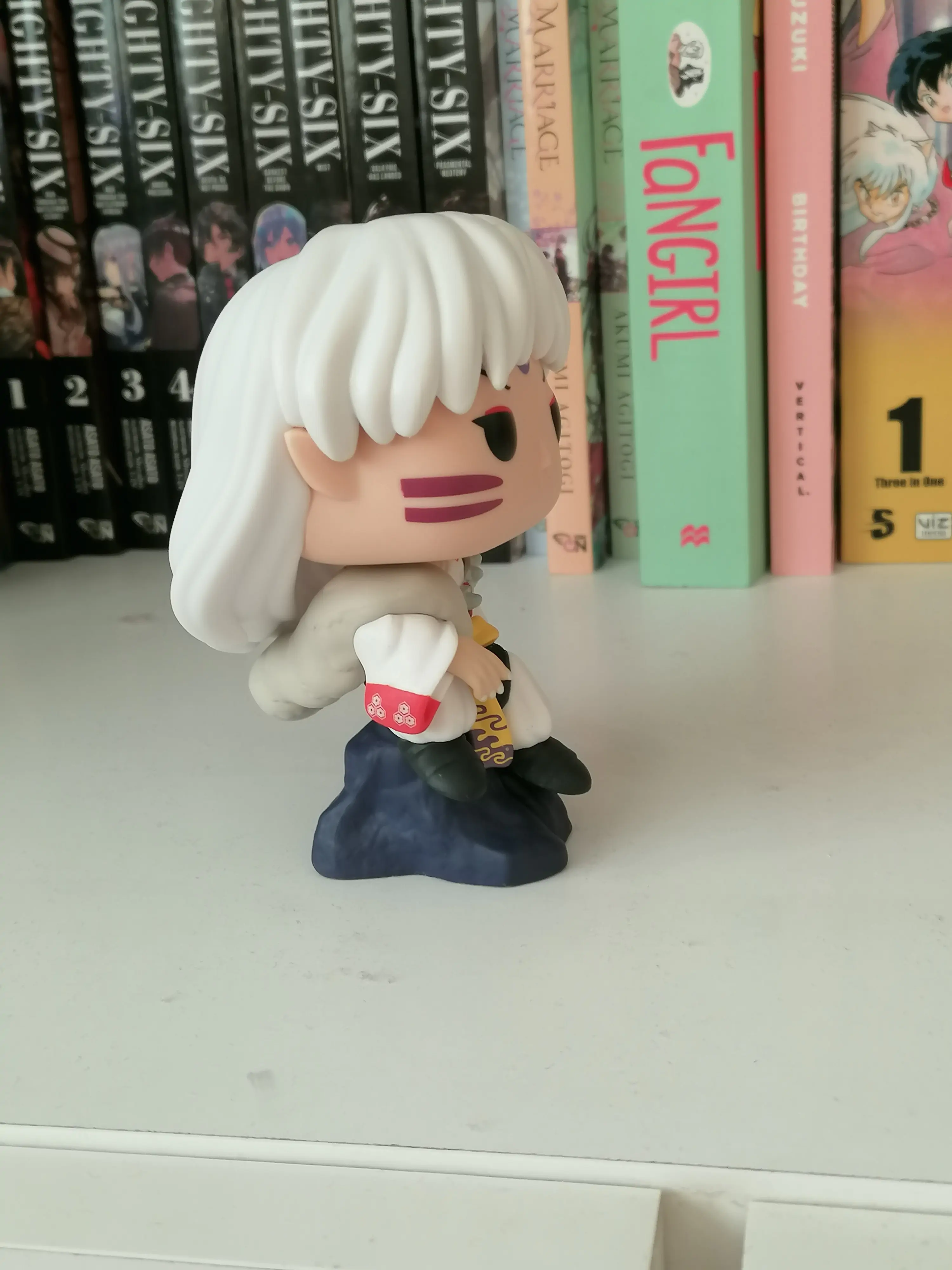 Inuyasha Funko POP! Figurka winylowa Animation Sesshomaru (Siedzący) 9 cm zdjęcie produktu