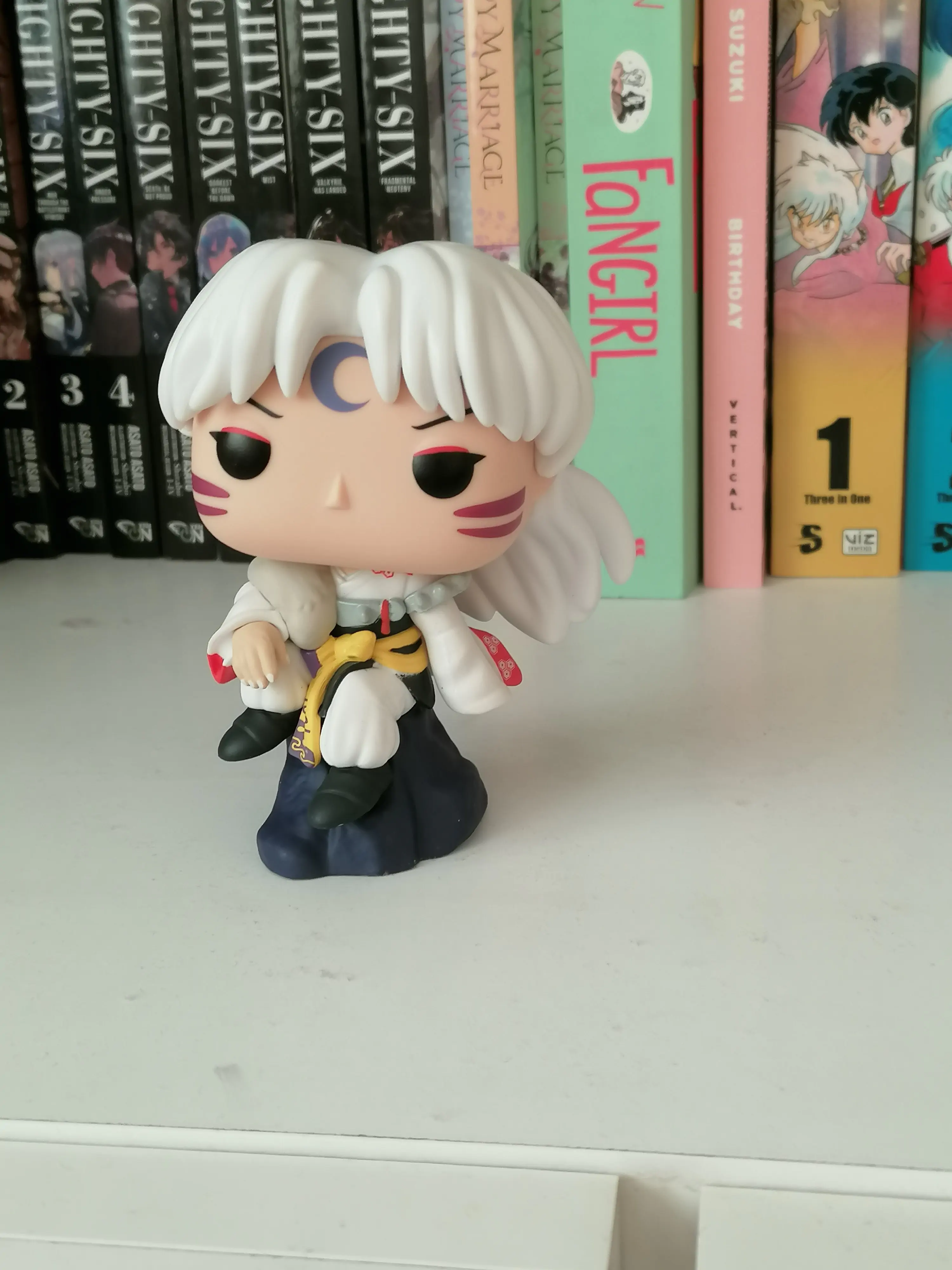 Inuyasha Funko POP! Figurka winylowa Animation Sesshomaru (Siedzący) 9 cm zdjęcie produktu