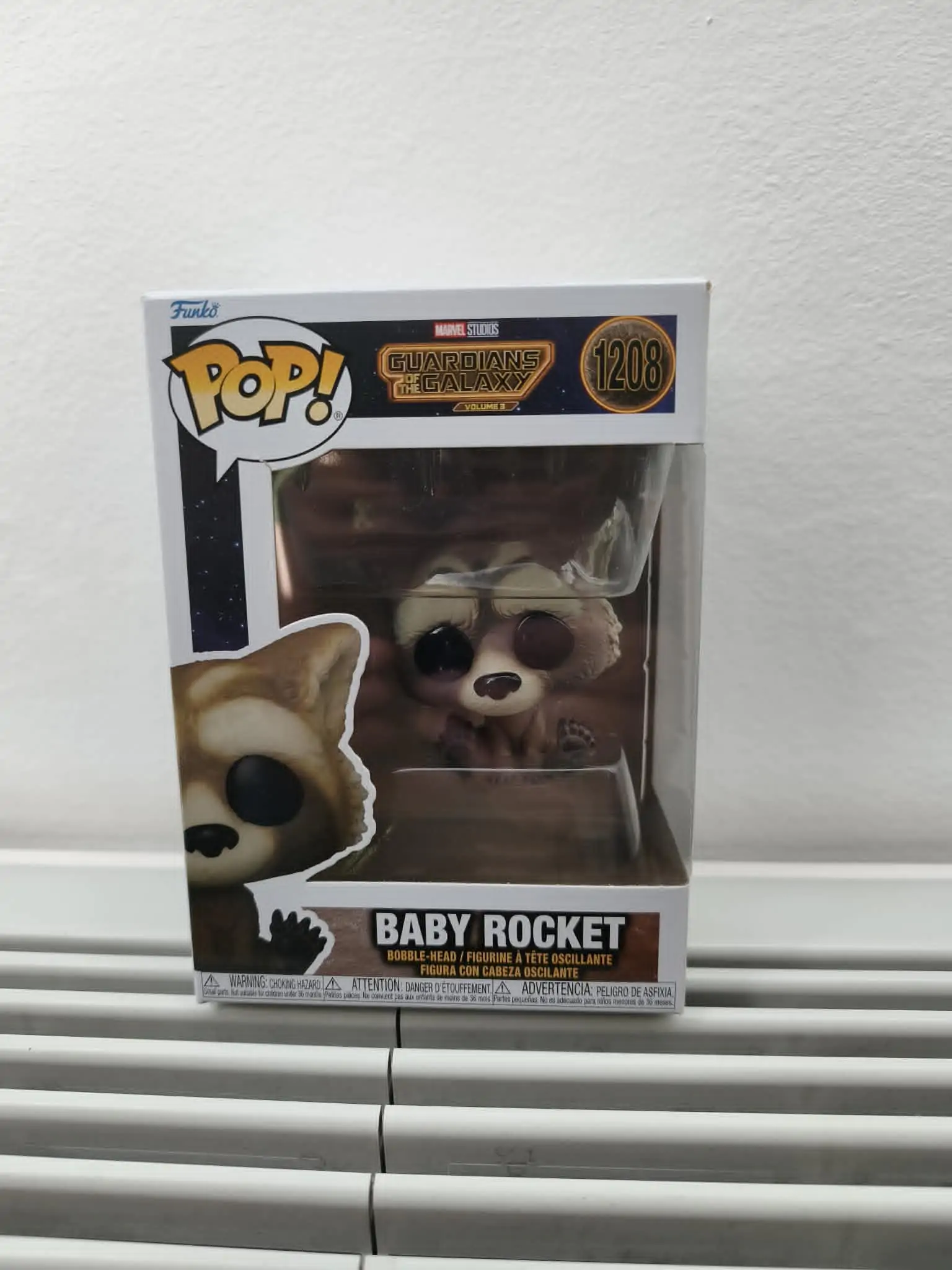 Strażnicy Galaktyki Vol. 3 POP! Figurka Vinyl Baby Rocket 9 cm zdjęcie produktu